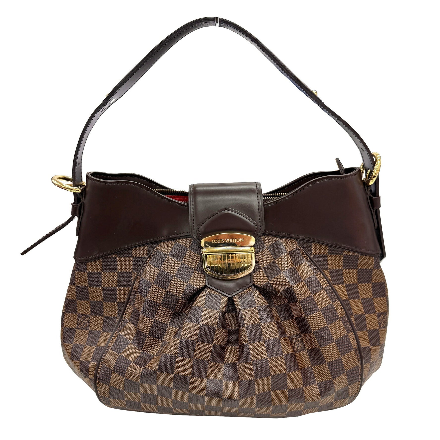 Louis Vuitton Damier Ebene Sistine MM Bag Shoulder