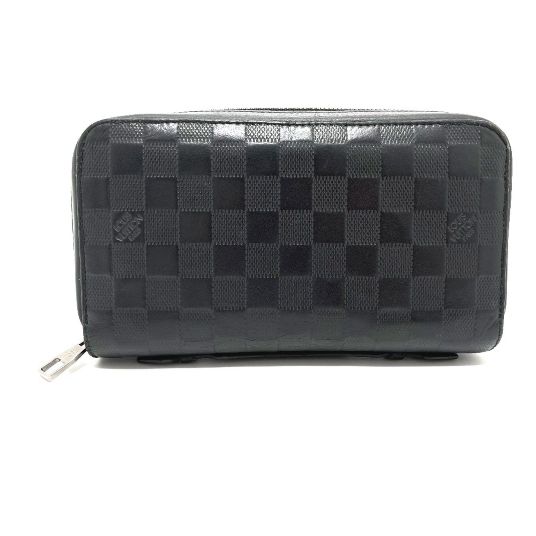 Louis Vuitton Damier Infini Bag Zip Around Long Wallet
