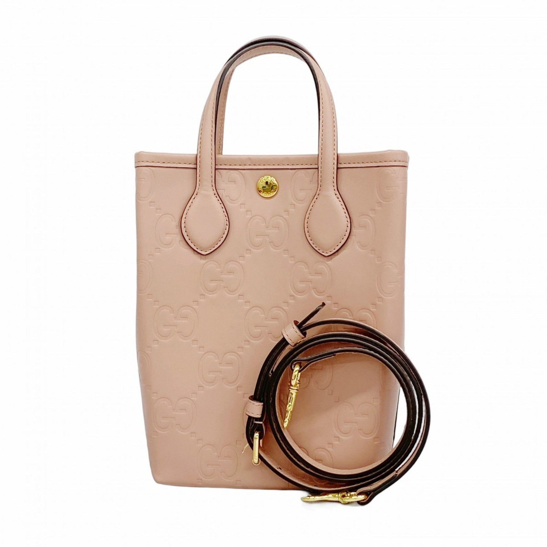 Gucci GG Super Handbag Leather, Bag