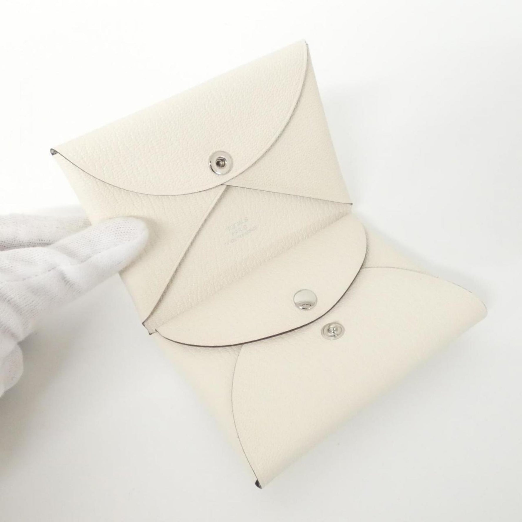 Hermes Hermès Calvi Duo Wallet/Coin Case