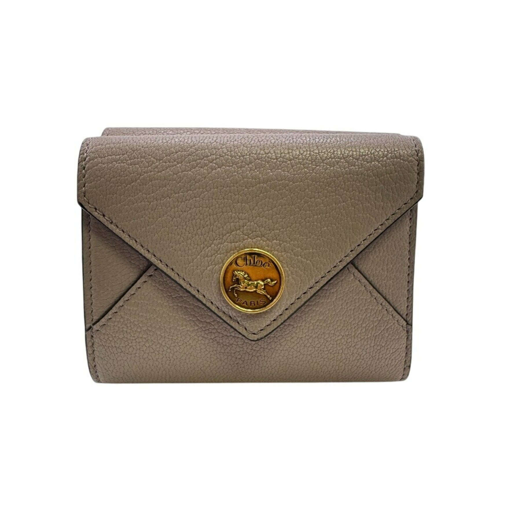 Chloé Chloe Envelope Small Trifold Compact Wallet, Pink