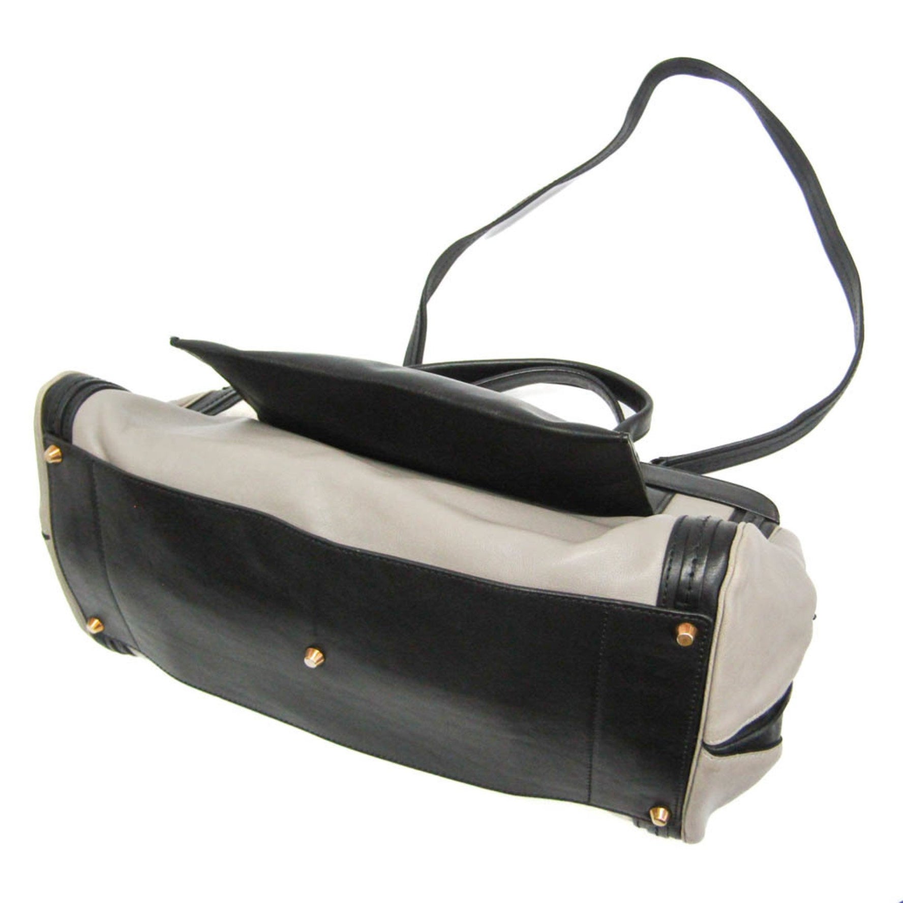 Chloé Alice Leather Handbag,Shoulder Bag Black,Gray