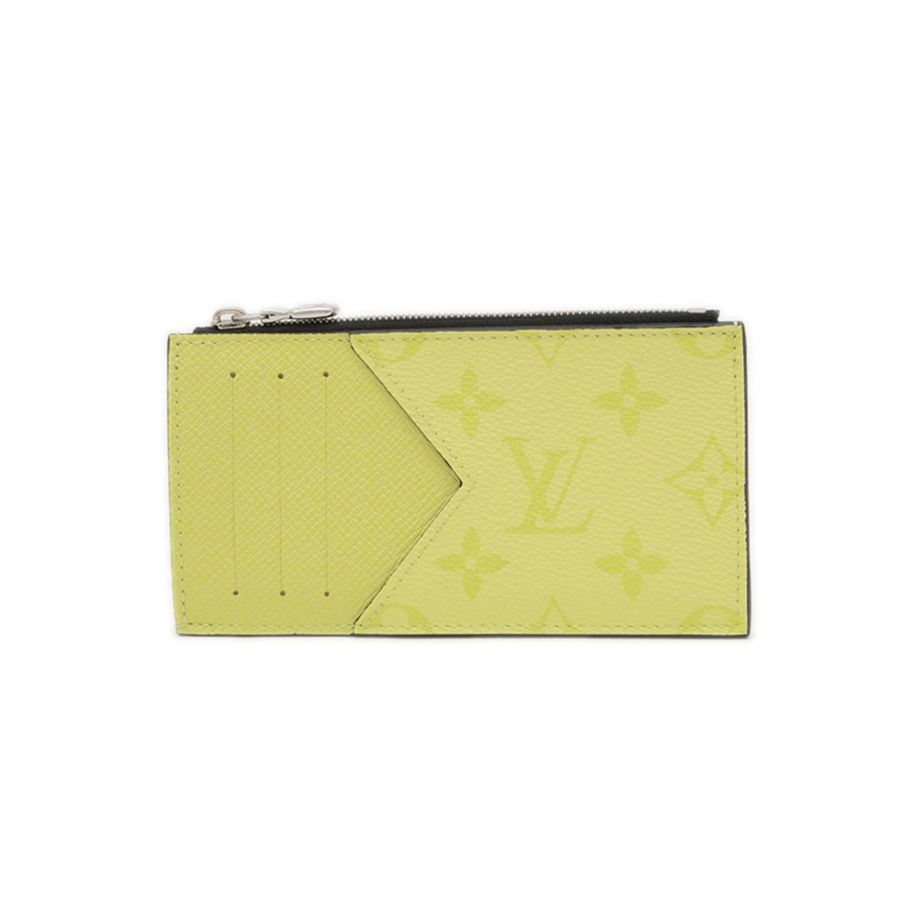 Louis Vuitton Taiga Rama Coin Card Holder Business Holder/Card Case Wallet Lemonade