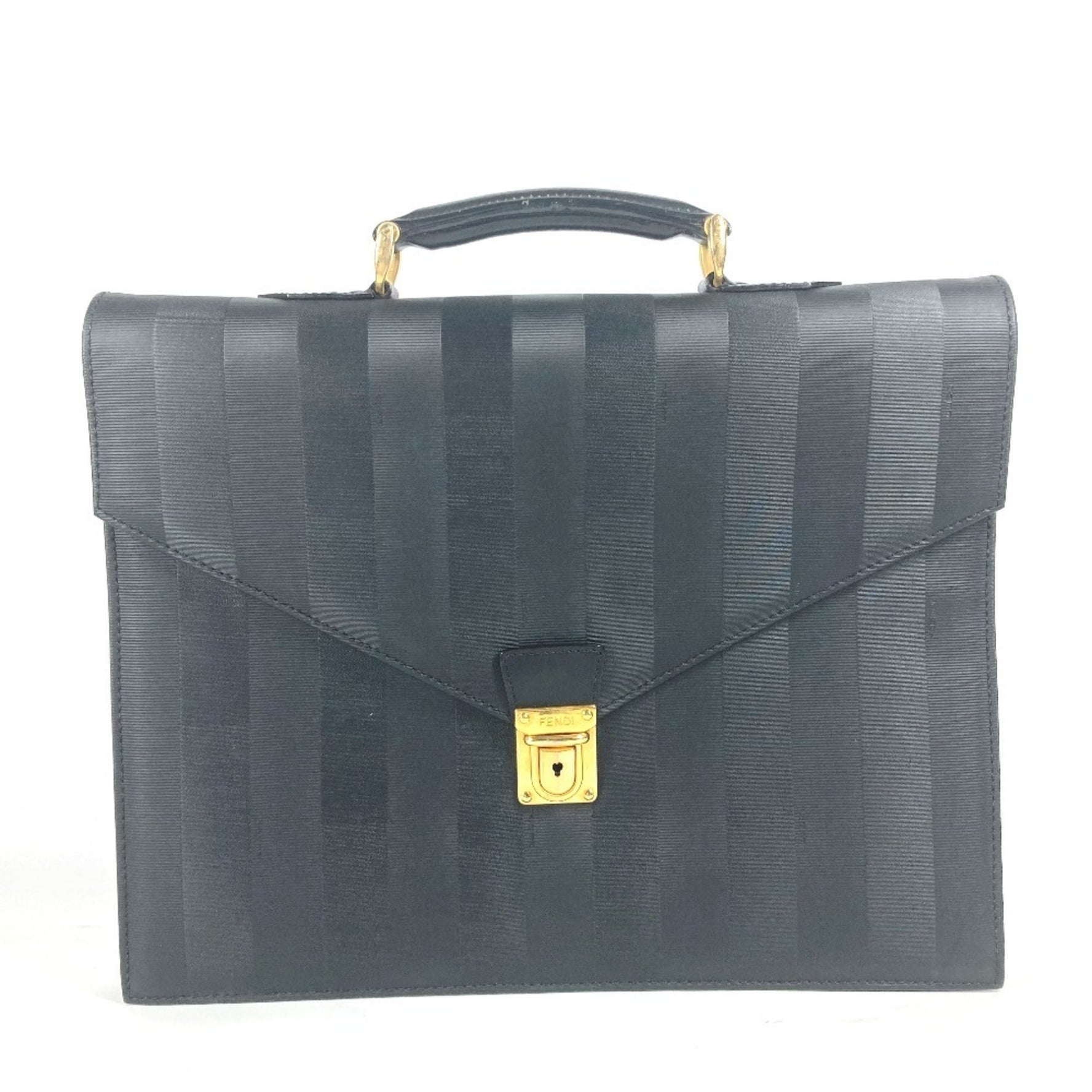 FENDI Bag Pecan Handbag Briefcase Business