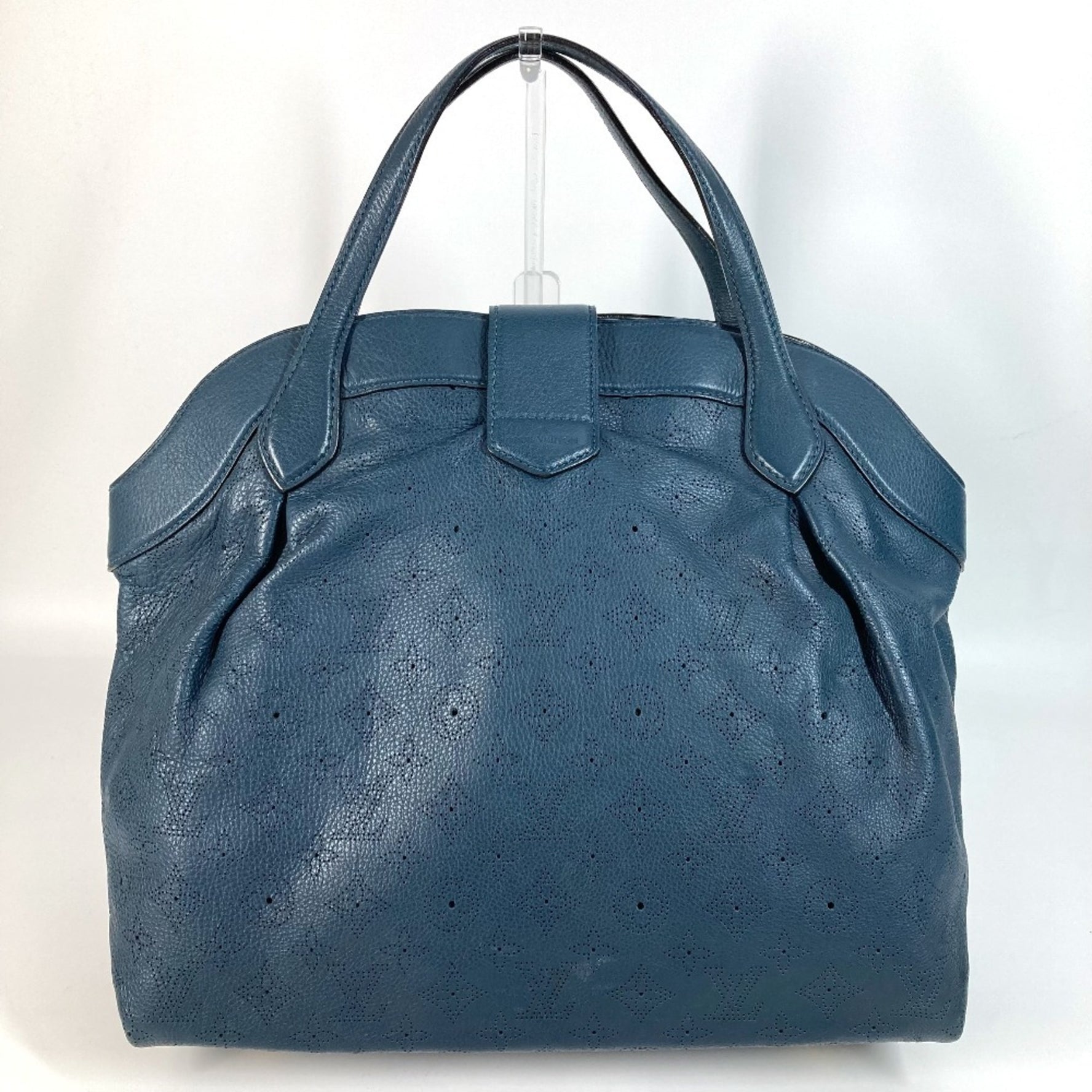 Louis Vuitton Monogram Empreinte Seal MM Tote Bag Handbag Leather