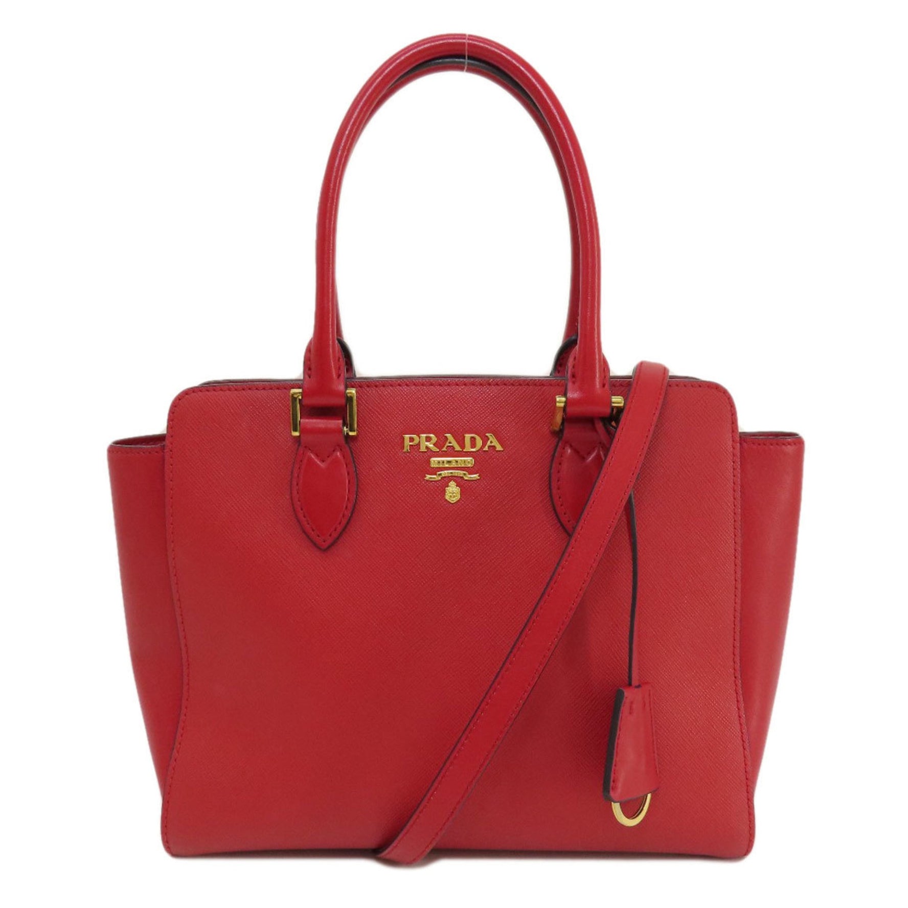 Prada Saffiano Handbag Leather