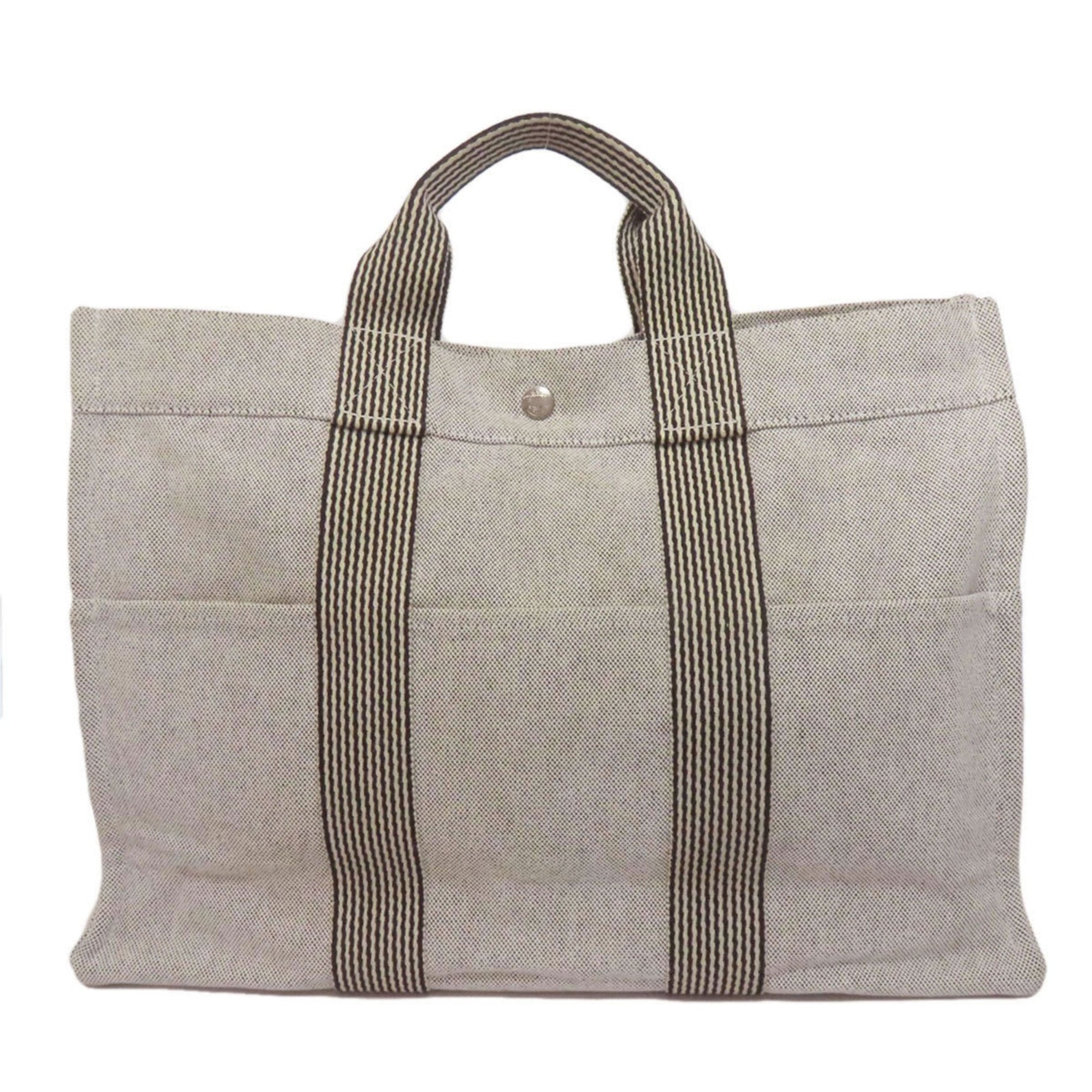 Hermes New Four Toe MM Tote Bag Canvas