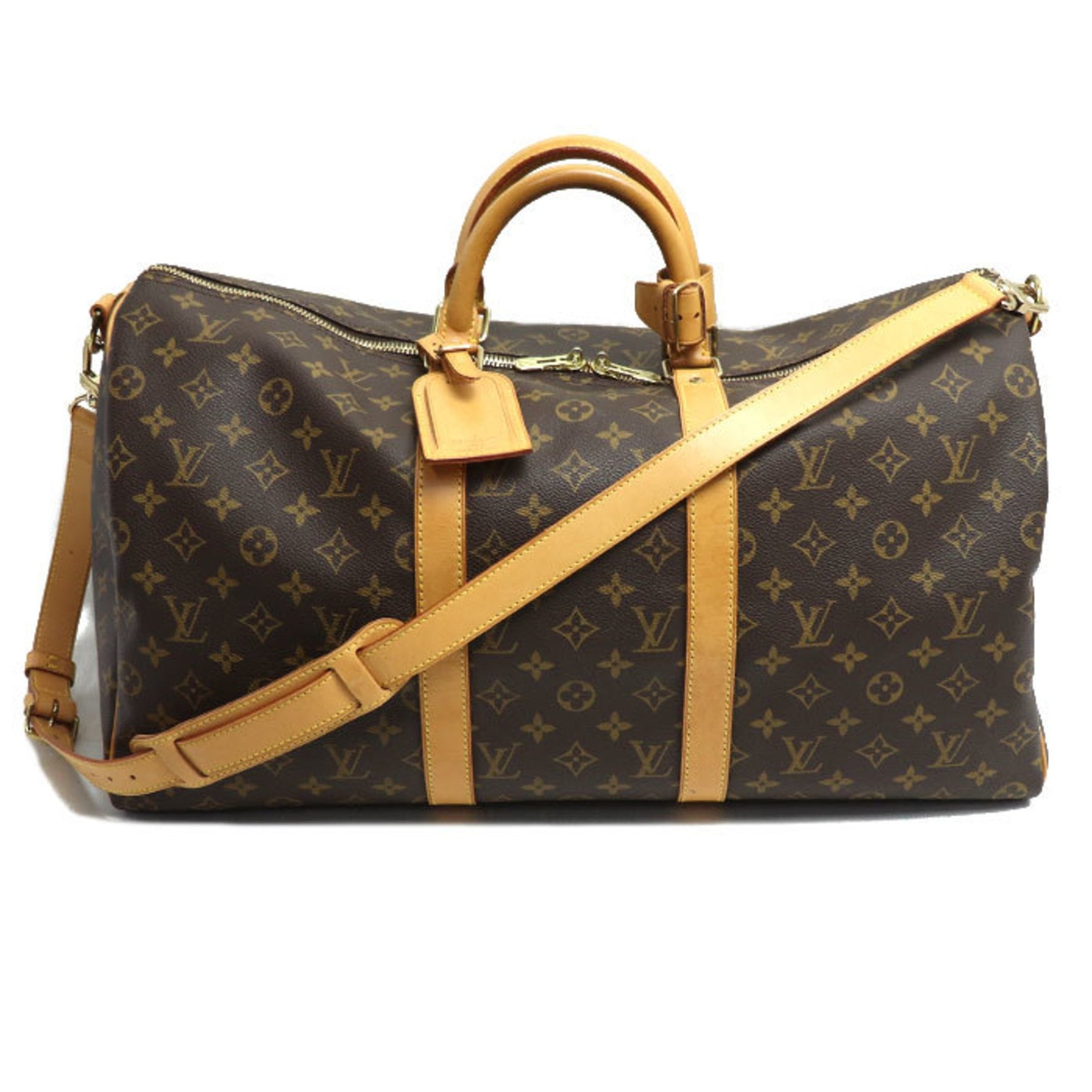 LOUIS VUITTON Louis Vuitton Keepall Bandouliere 50 Shoulder Bag Monogram Unisex