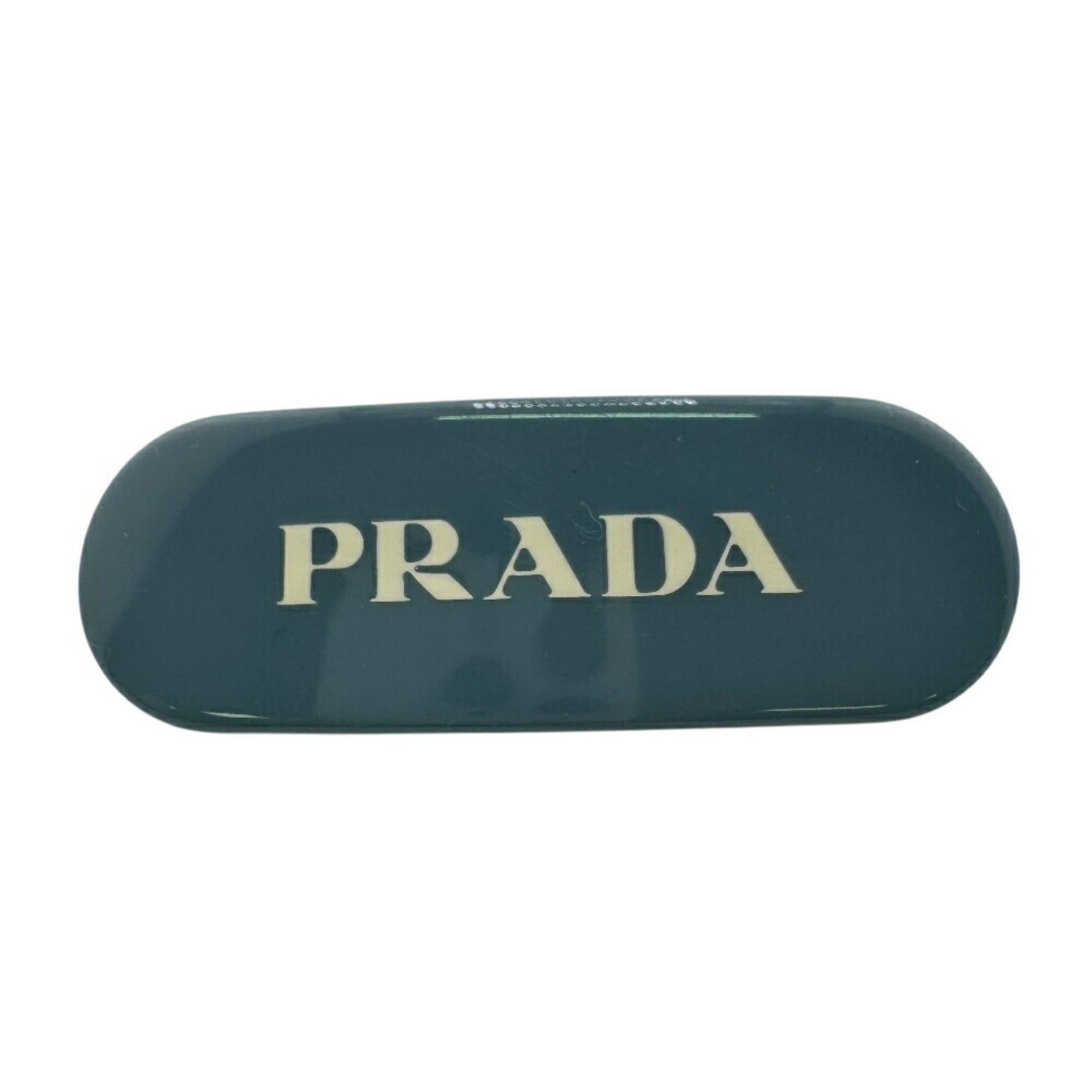 PRADA Hair Clip Barrette Blue