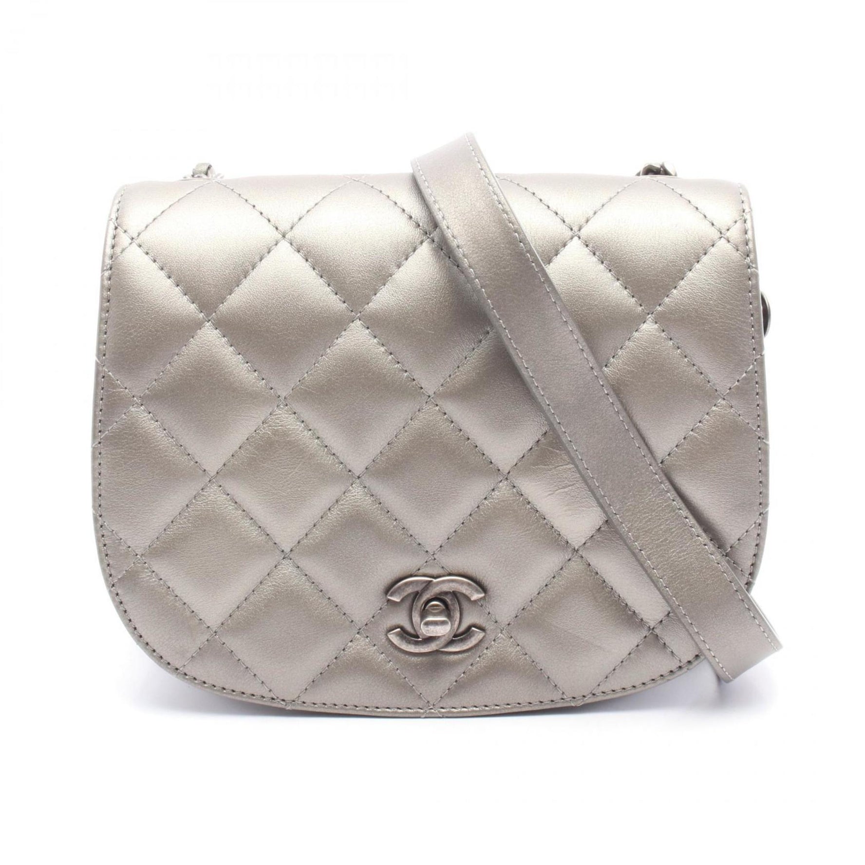 CHANEL Shoulder Bag Leather