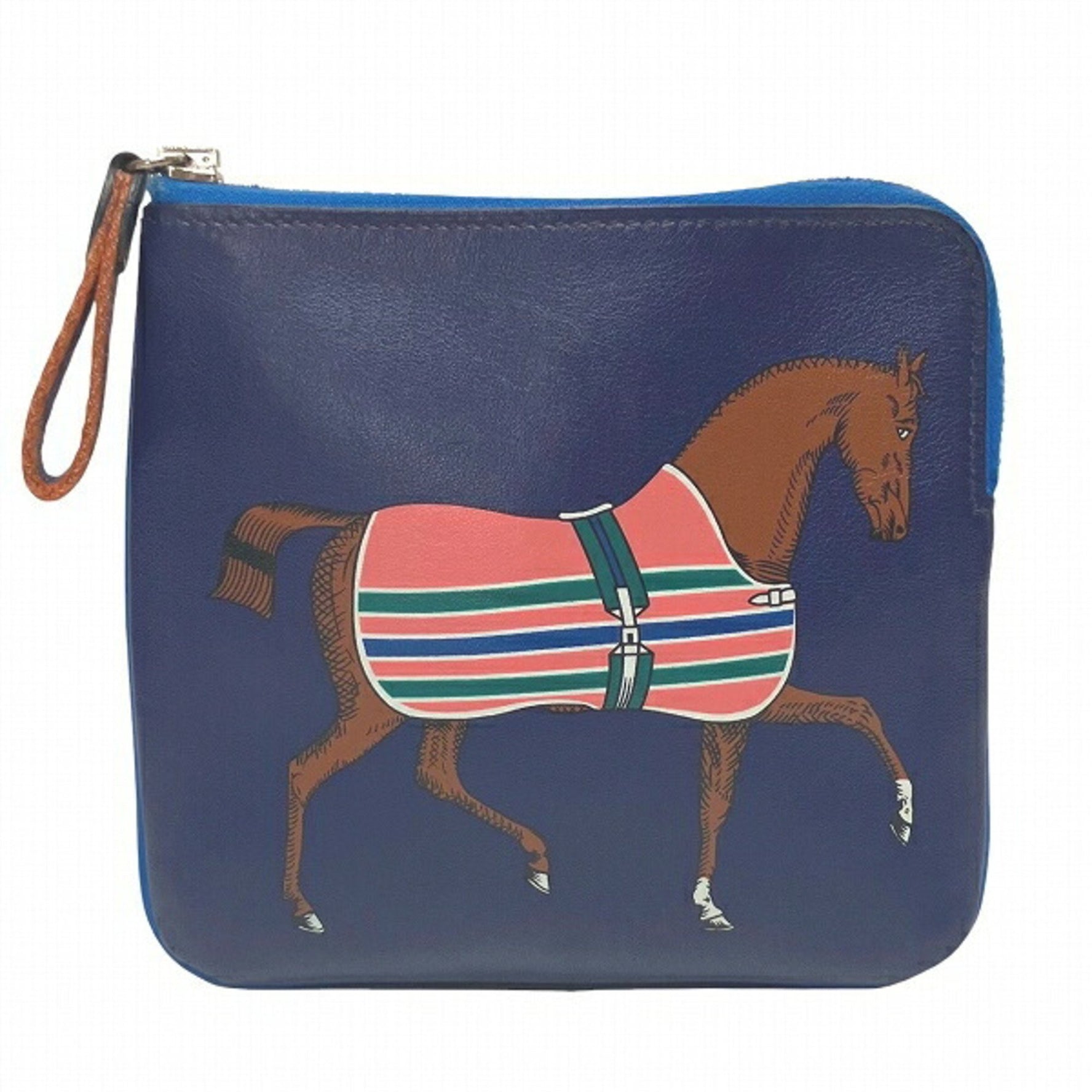 Hermes Carré Pocket Swift Horse Pouch Bag