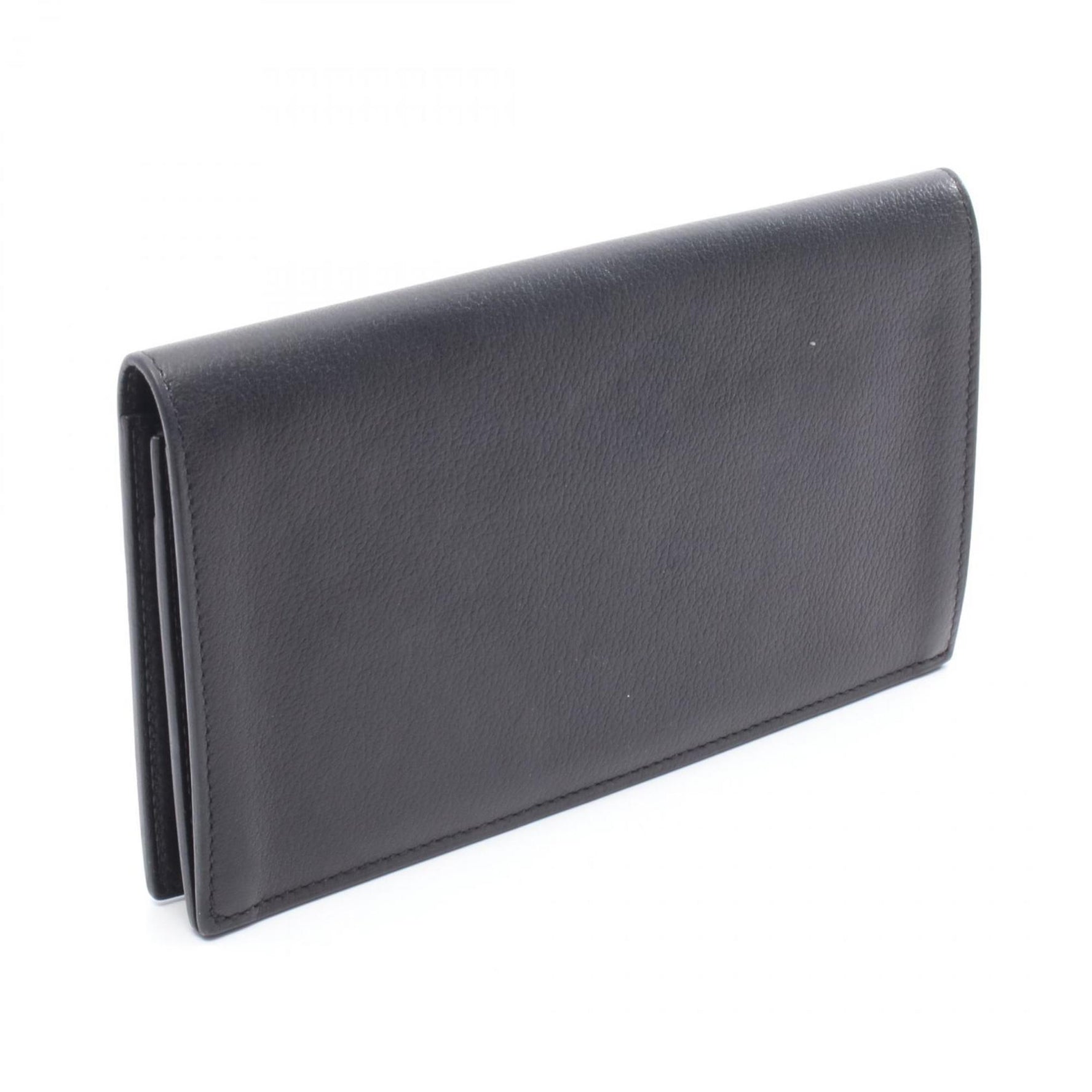 Hermes Hermès Citizen Twill Long Silkin Bifold Wallet Leather Evergrain