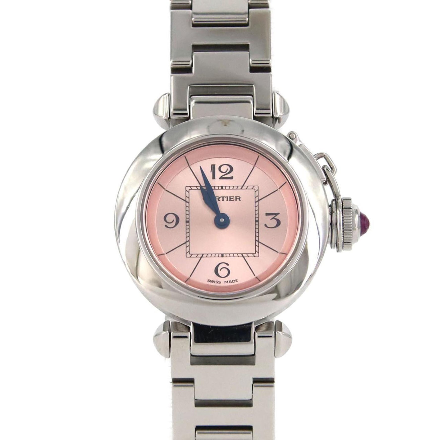 Cartier Miss Pasha Stainless Steel Quartz Watch