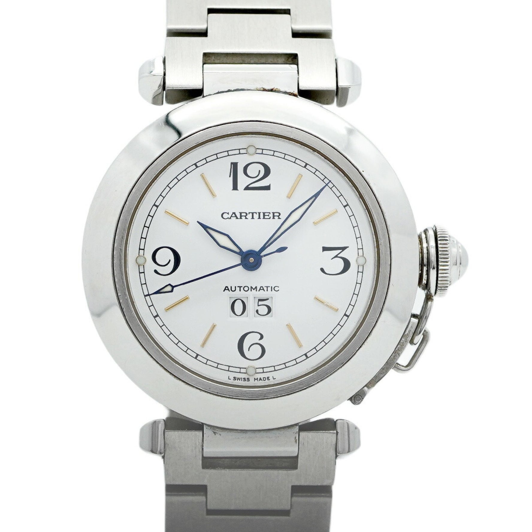 Cartier Pasha C White Dial Watch