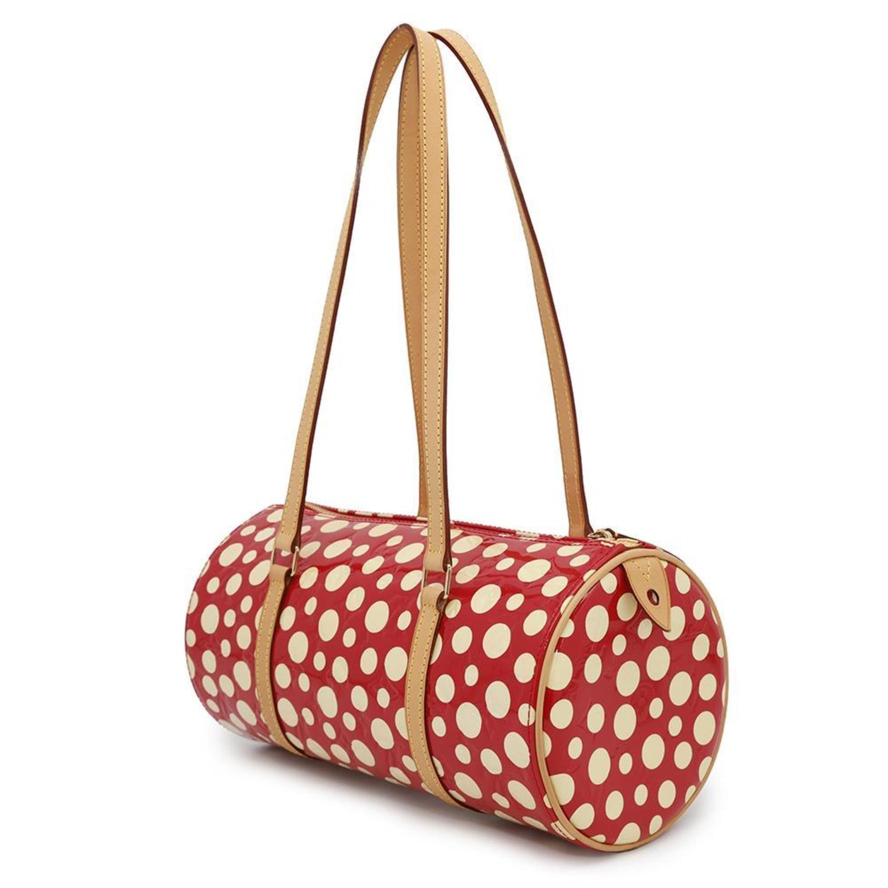 Louis Vuitton Shoulder Bag Monogram Vernis Dot Yayoi Kusama Papillon Collaboration