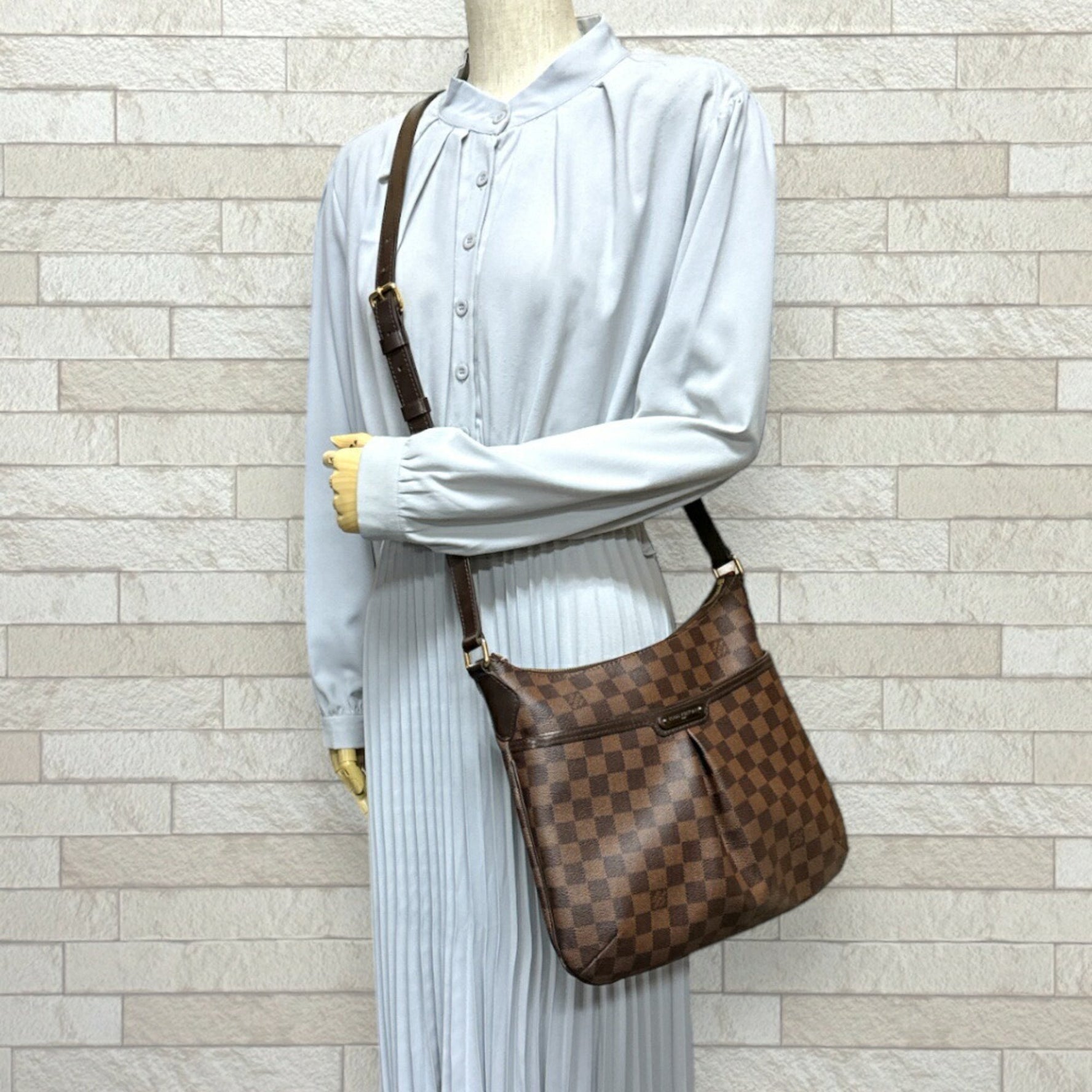 Louis Vuitton Bloomsbury PM Damier Shoulder Bag Canvas