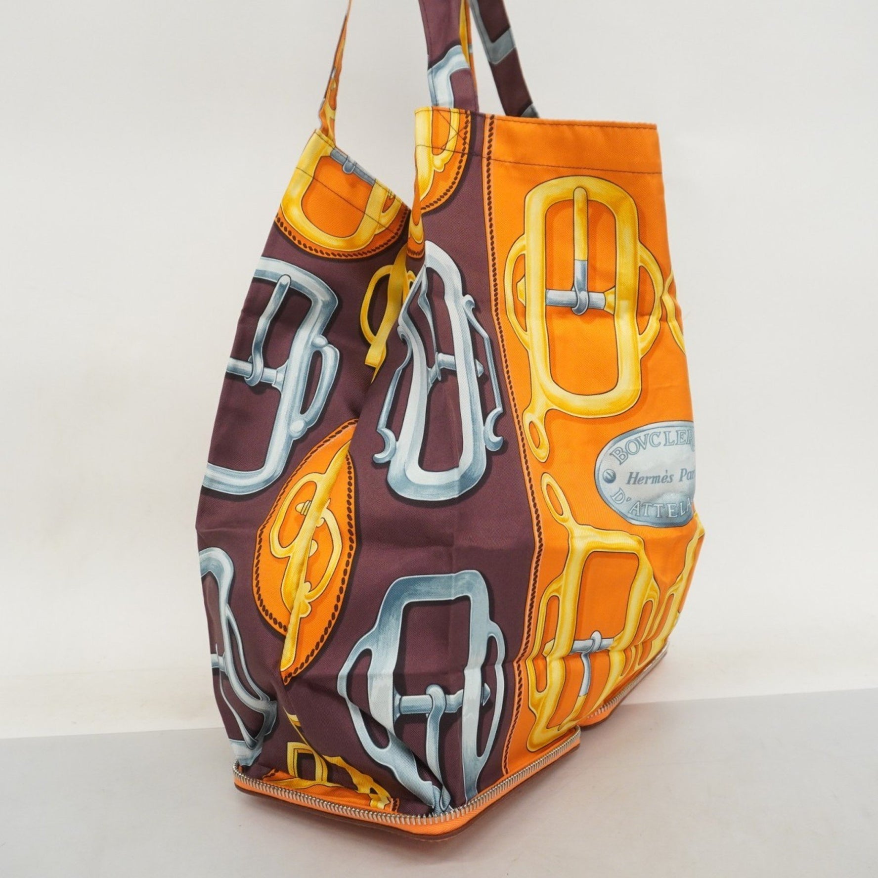 Hermes Hermès Silky Pop Buffle Handbag, Size M Engraved