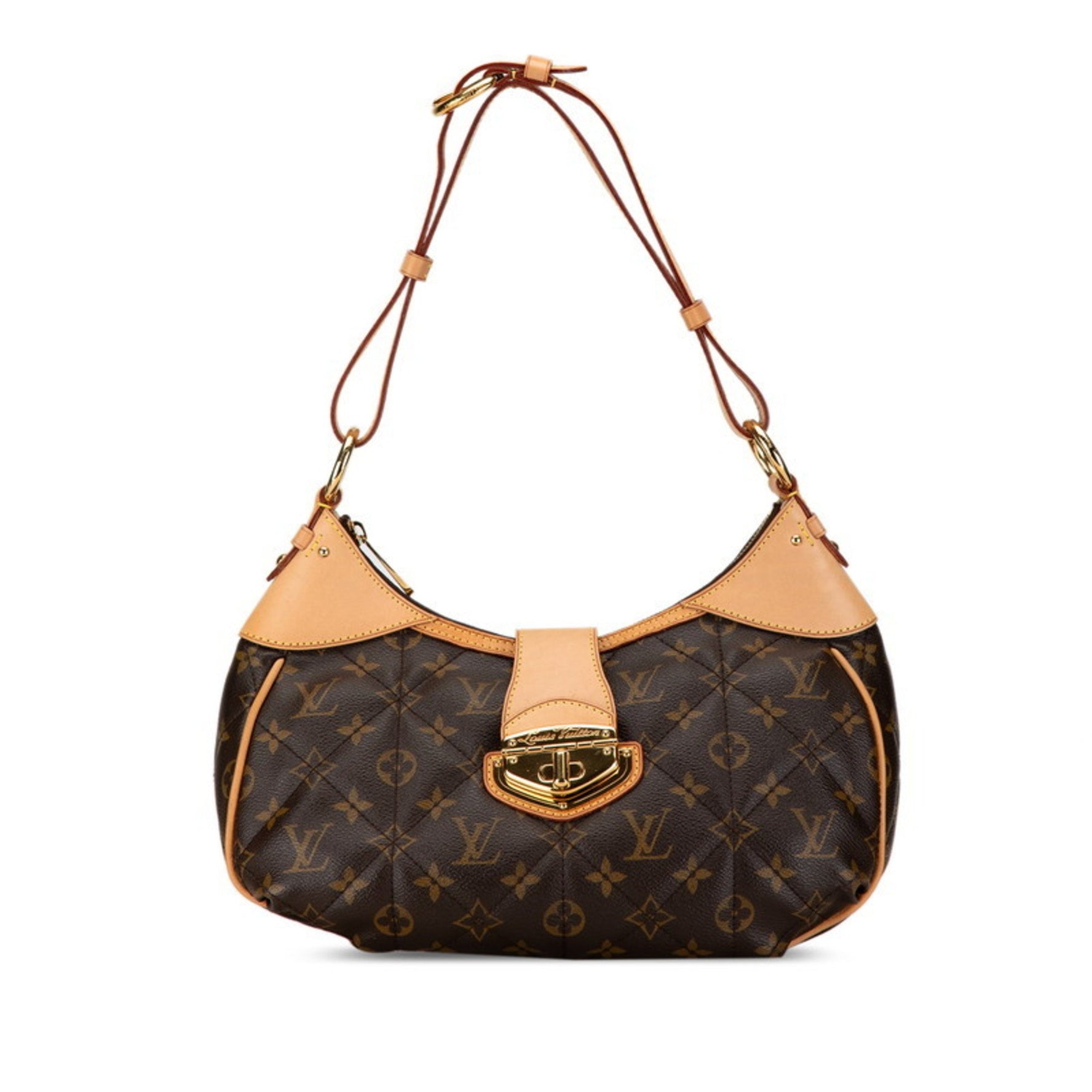 Louis Vuitton Monogram Etoile City Bag PM Shoulder Brown PVC Leather