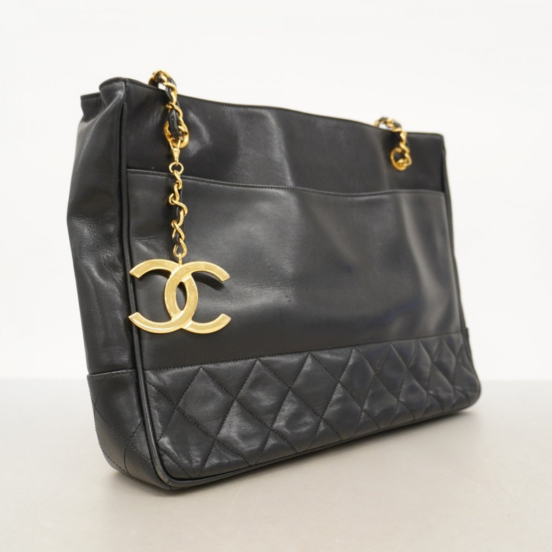 Chanel Matelasse Shoulder Bag with Chain Bag, Lambskin