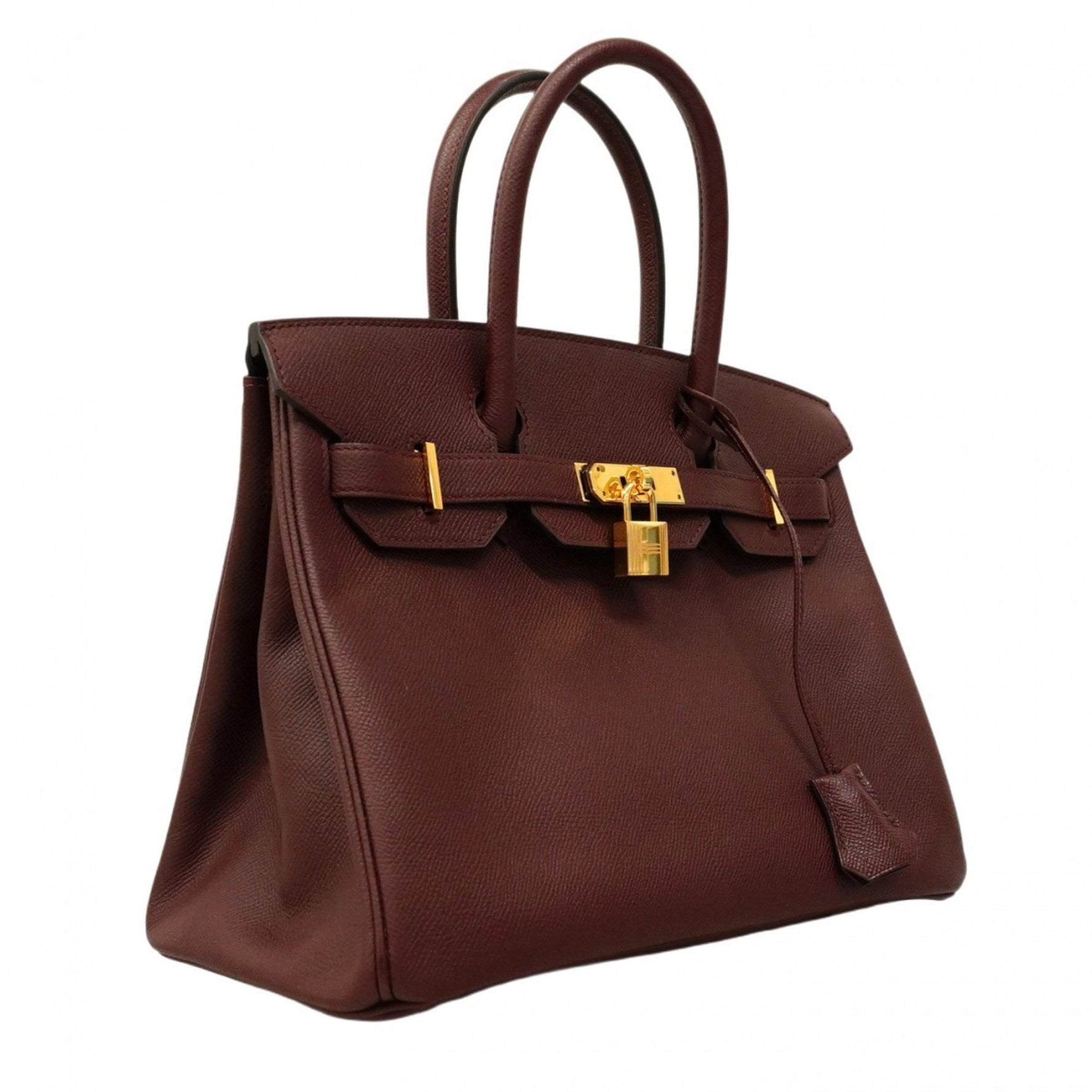 Hermes Hermès Birkin 30 handbag in Epsom leather, Bordeaux, with a C stamp, for women