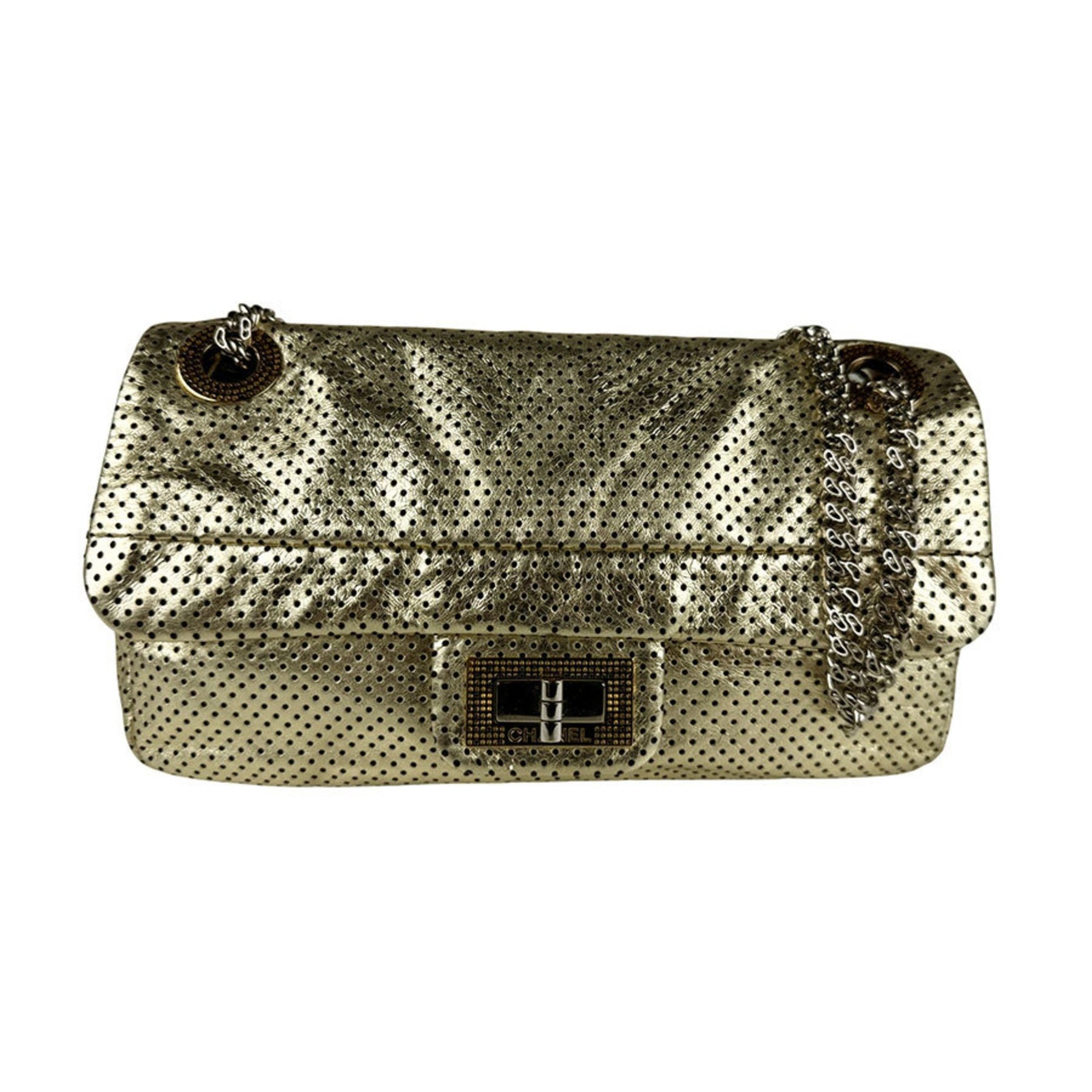 CHANEL Shoulder Bag 2.55 Leather