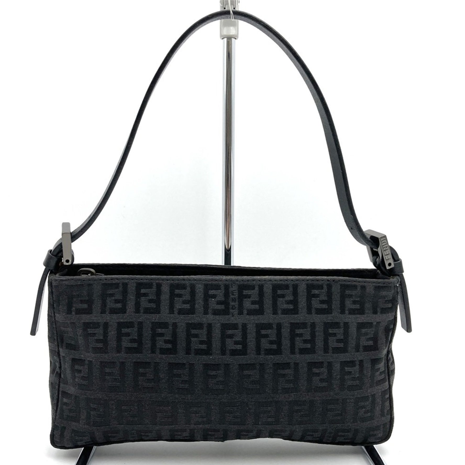 FENDI Zucchino Handbag Canvas
