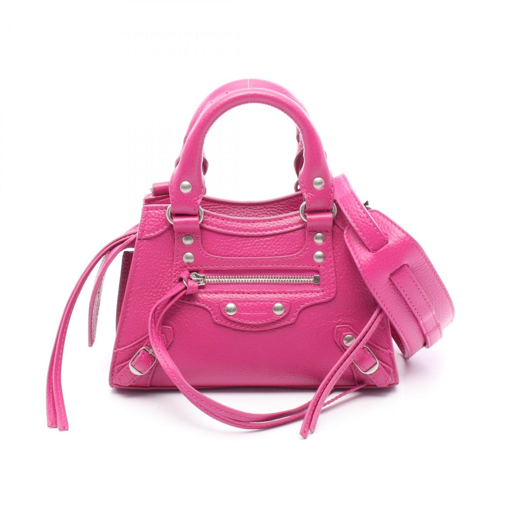 Balenciaga Neo Classic Nano Handbag, Leather