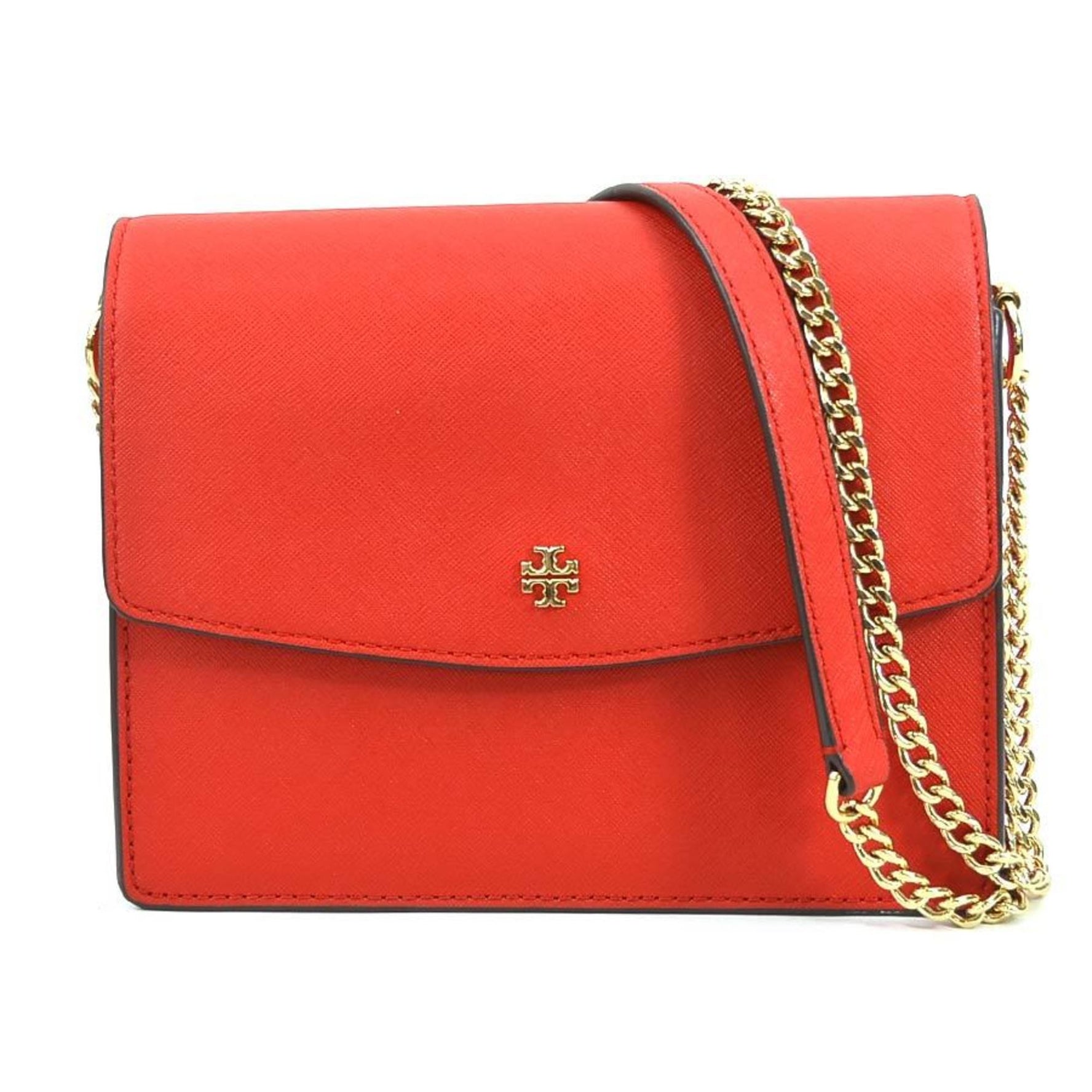 Tory Burch Shoulder Bag Leather Red