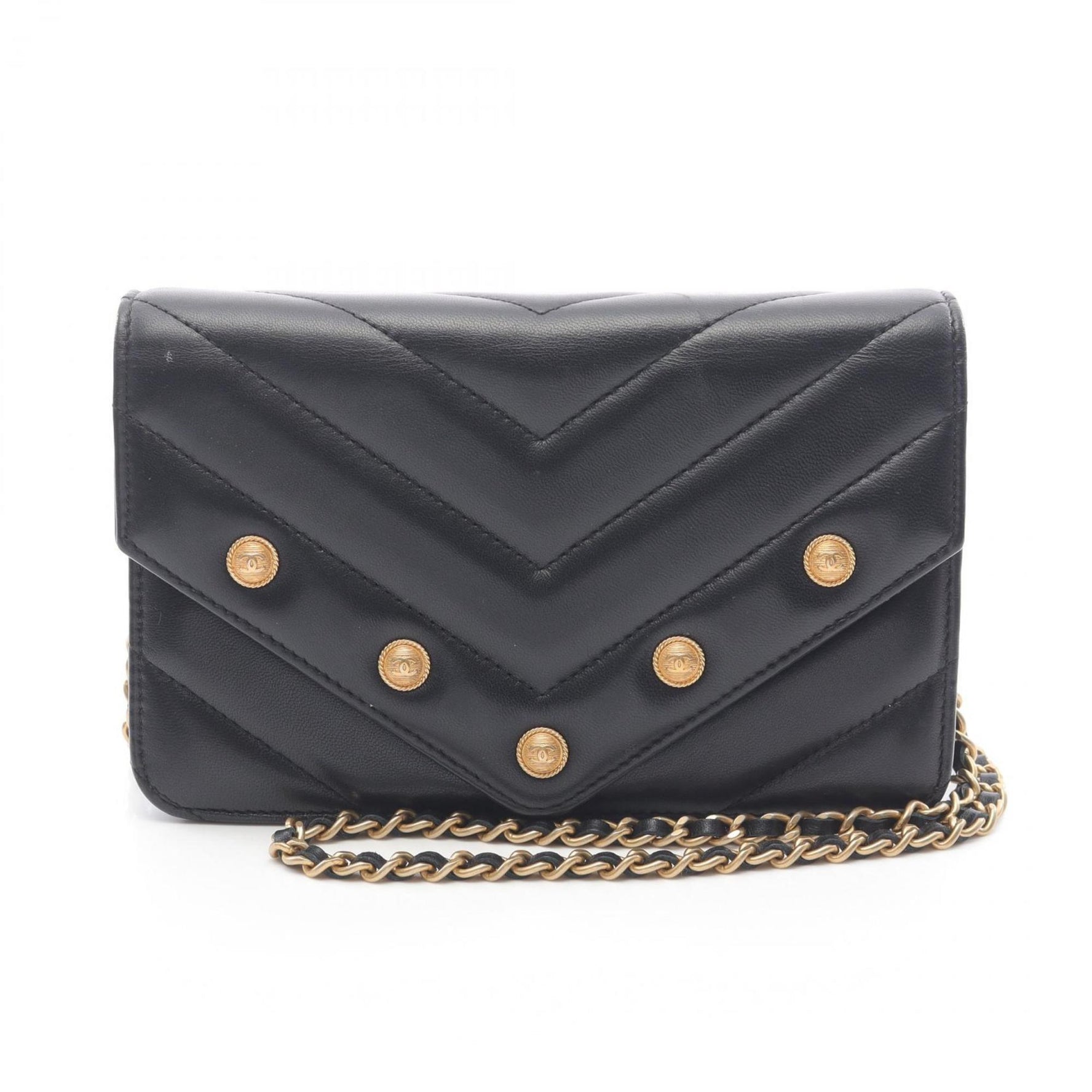 Chanel Chevron V-Stitch Shoulder Bag