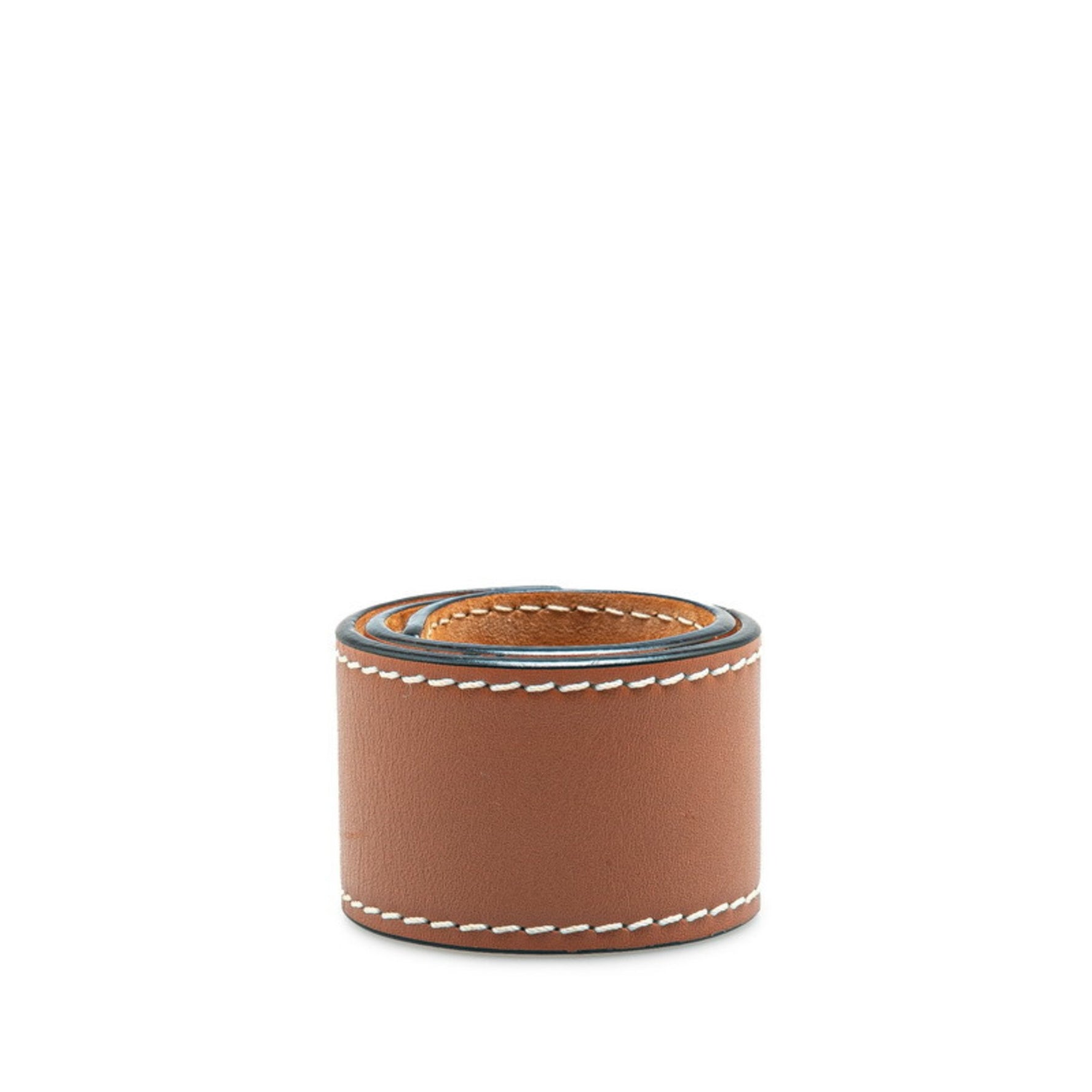 LOEWE Anagram Slap Bracelet Small Bangle Leather
