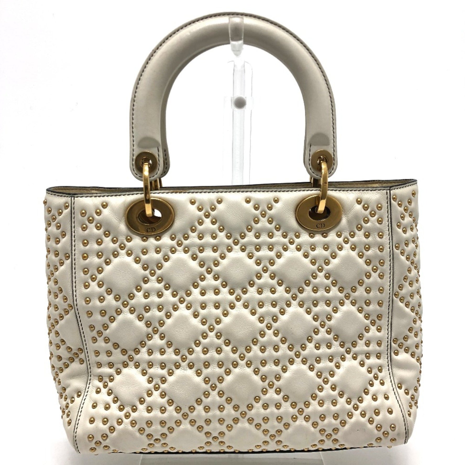 Christian Dior Cannage Bag Lady Hand Bag