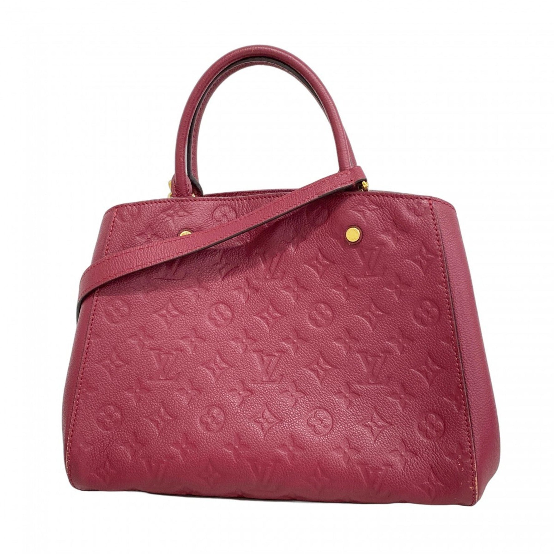 Louis Vuitton Monogram Empreinte Montaigne MM Handbag Bag
