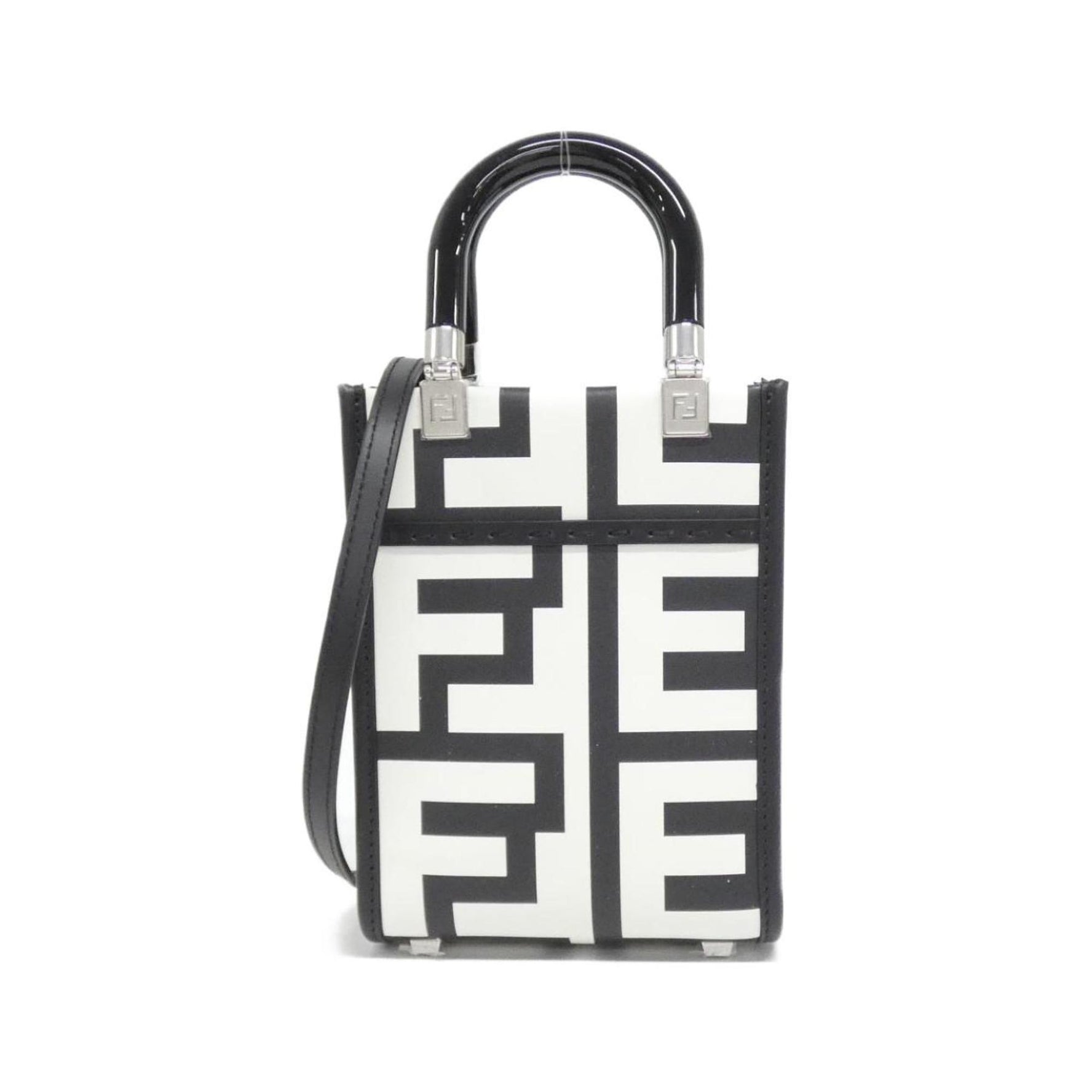 Fendi Sunshine Shopper Mini AMWK Shoulder Bag