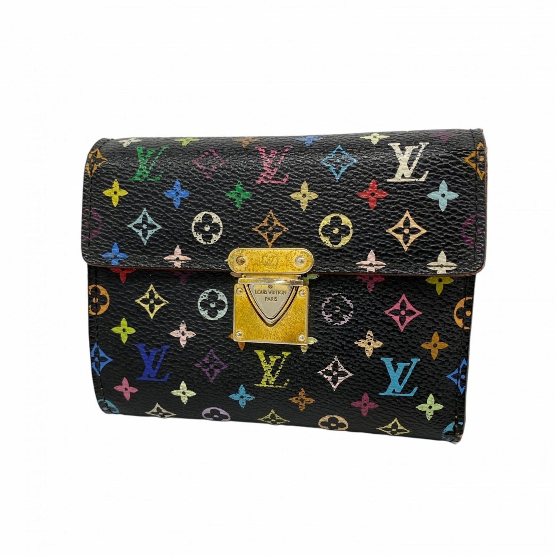 Louis Vuitton Monogram Multicolore Portefeuille Koala Tri-fold Wallet