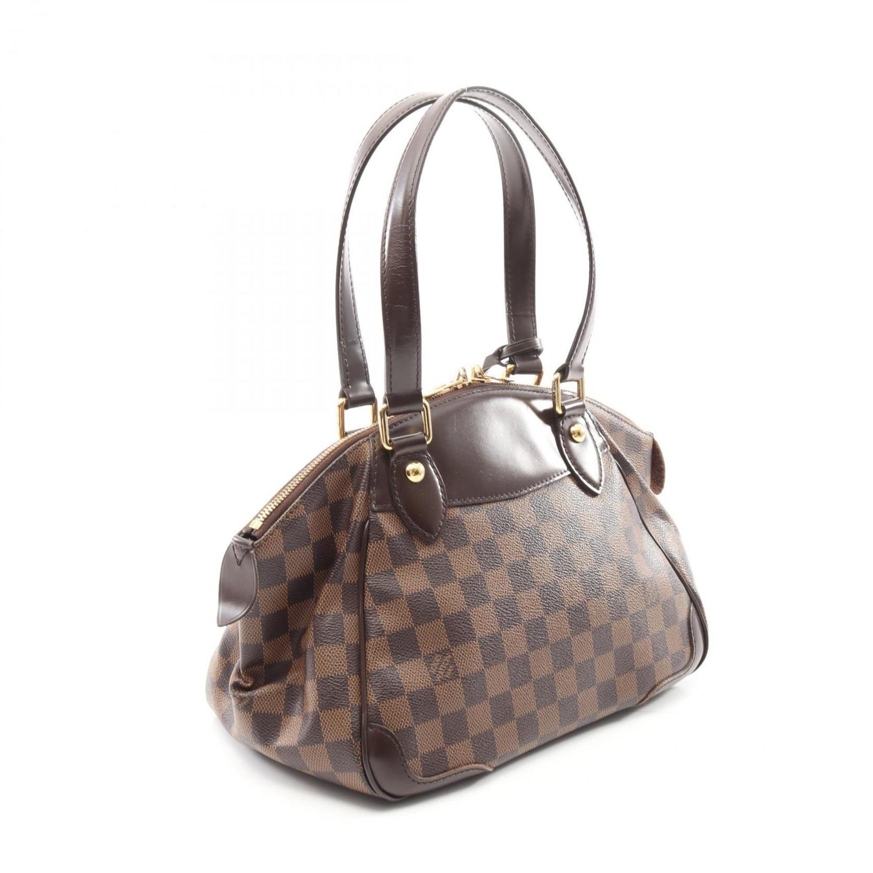 Louis Vuitton Verona PM Shoulder Bag, Coated Canvas, Leather, Damier