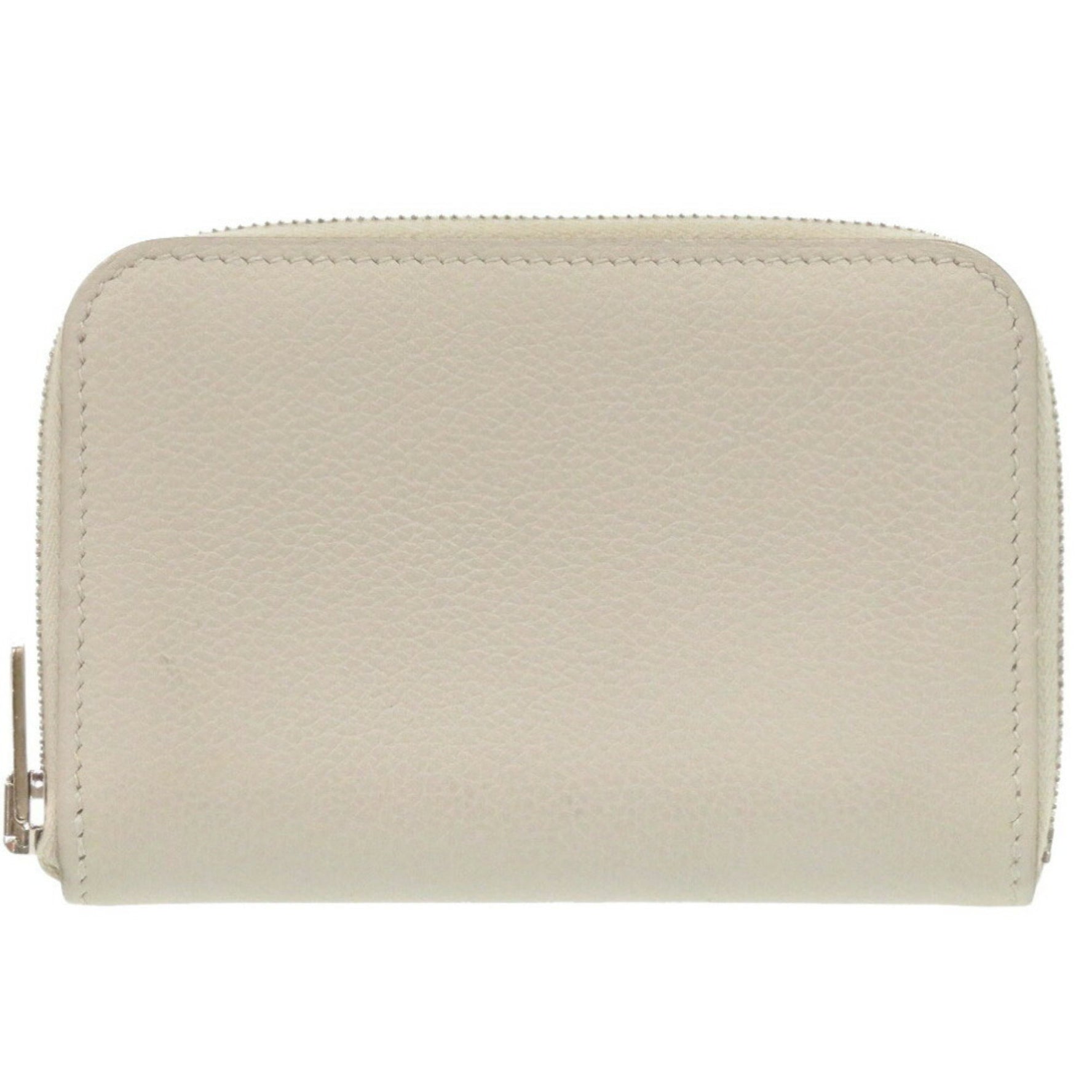 Hermès Zip Ango Evercolor Gripere U Stamp () Card Case