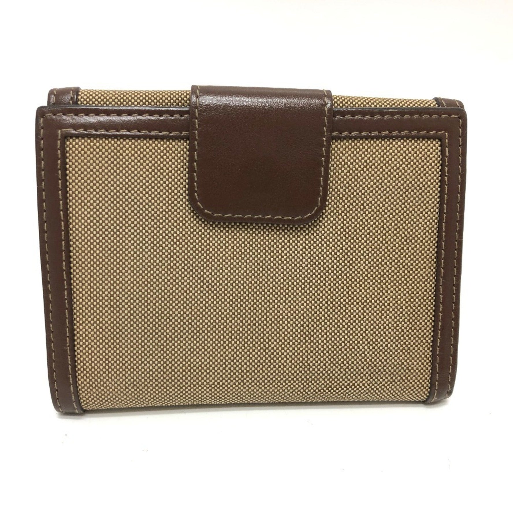 PRADA Ribbon Tri-fold Wallet Jacquard