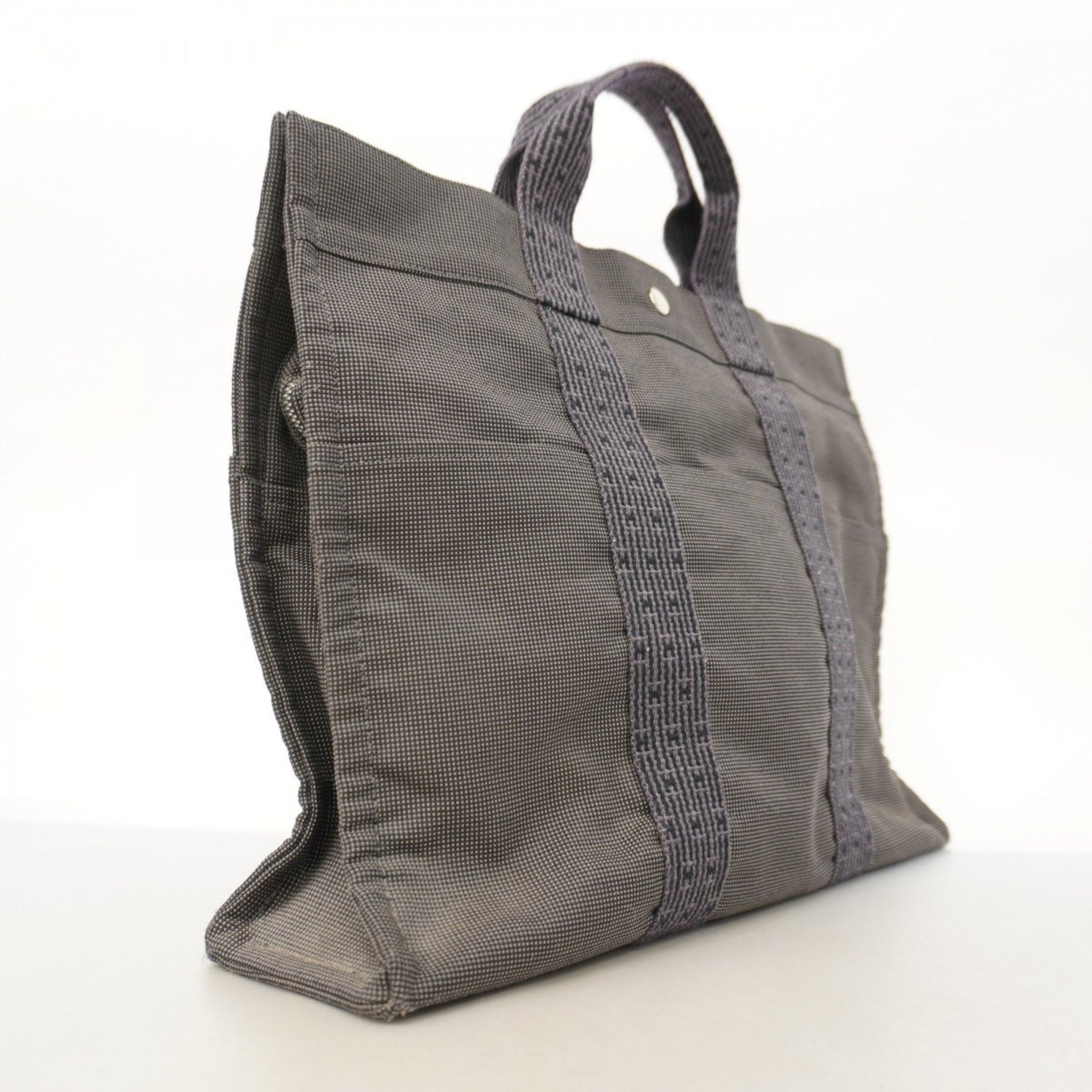 Hermes Hermès Air Line MM Tote Bag, Canvas, Men's/Women's