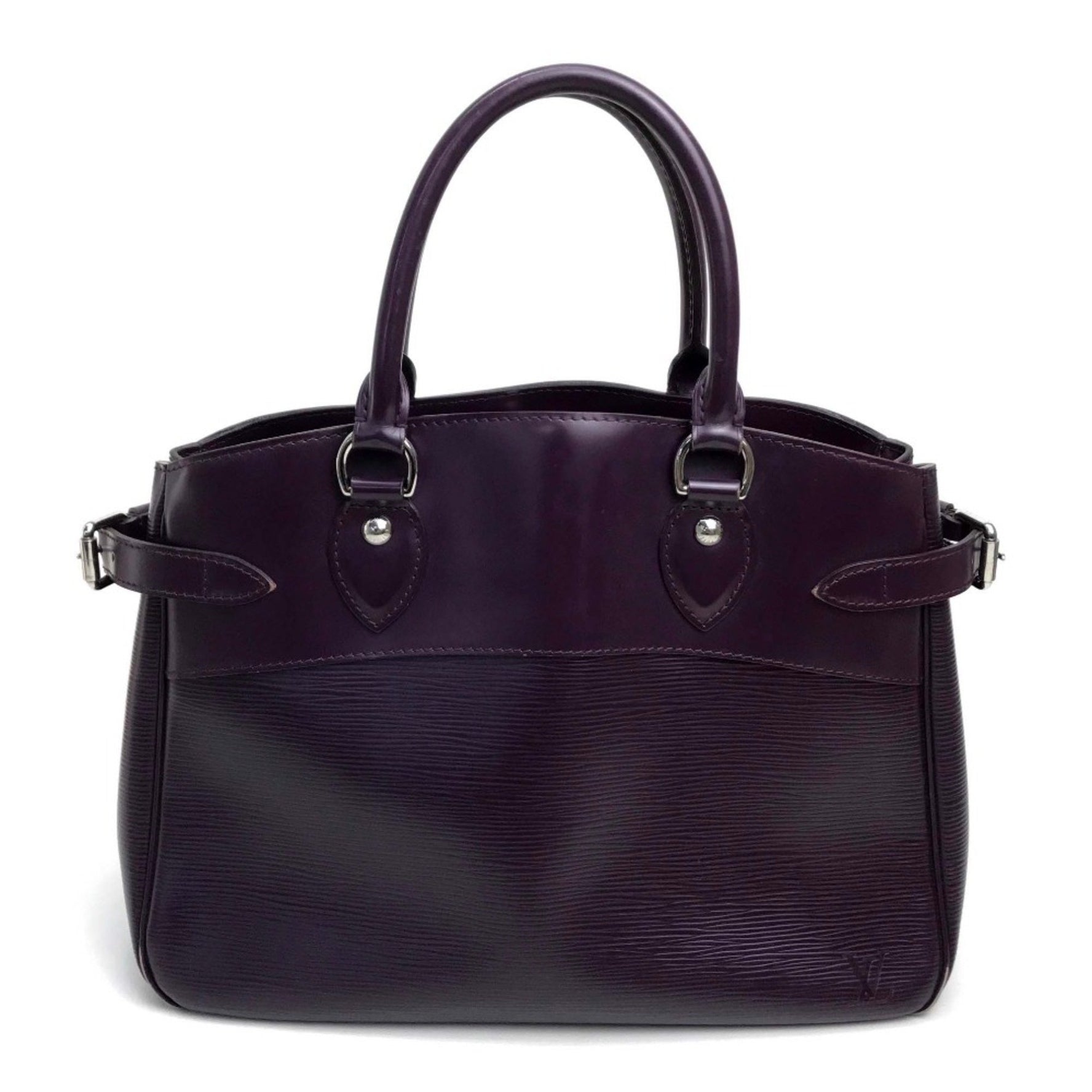 Louis Vuitton Epi Bag Tote Bag Hand Bag Cassis Cassis