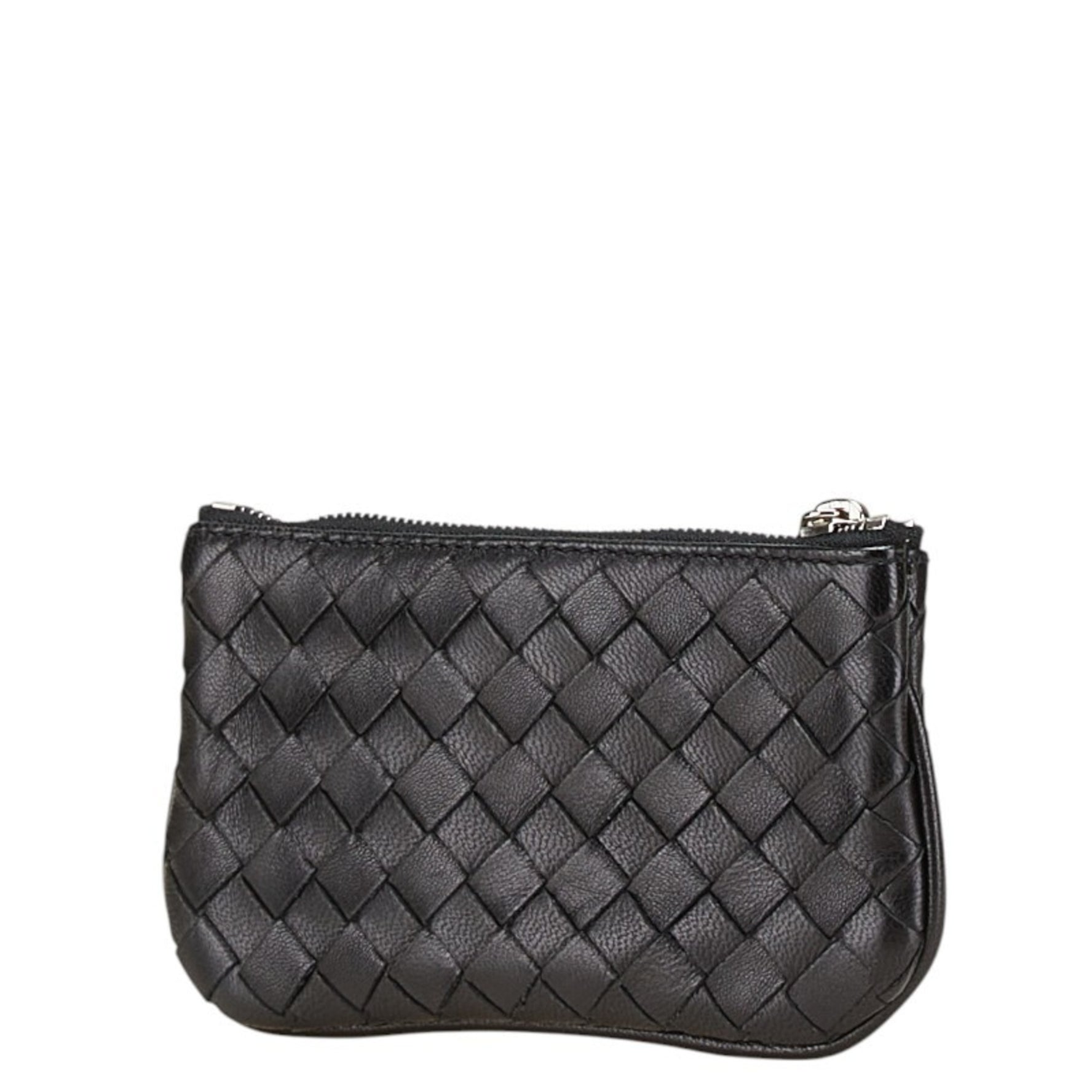Bottega Veneta Intrecciato Coin Case in Leather
