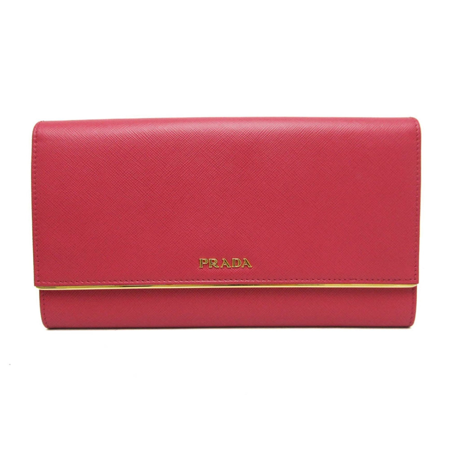 Prada Saffiano Metal Long Wallet (bi-fold)