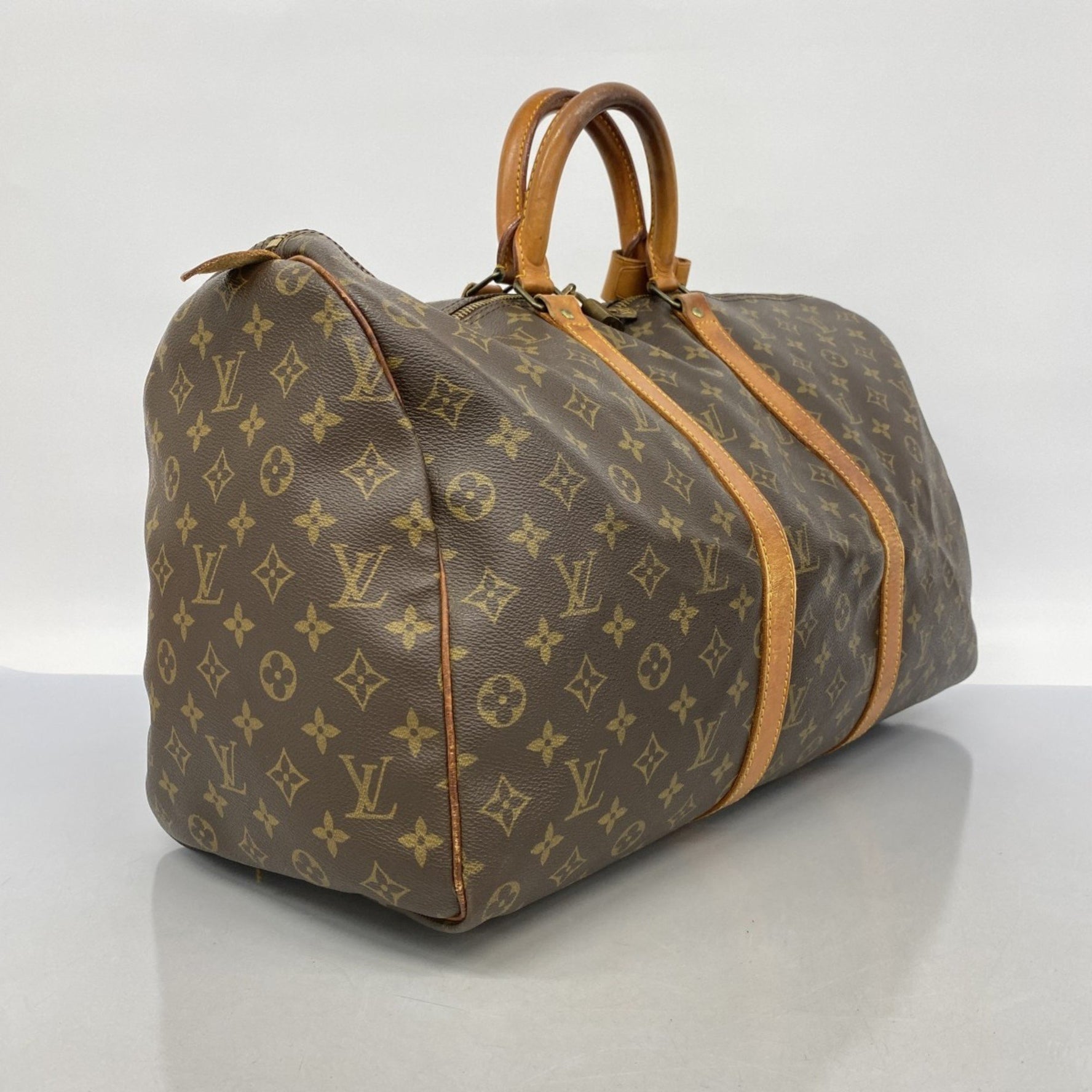 Louis Vuitton Monogram Keepall 50 Boston Bag Men's and