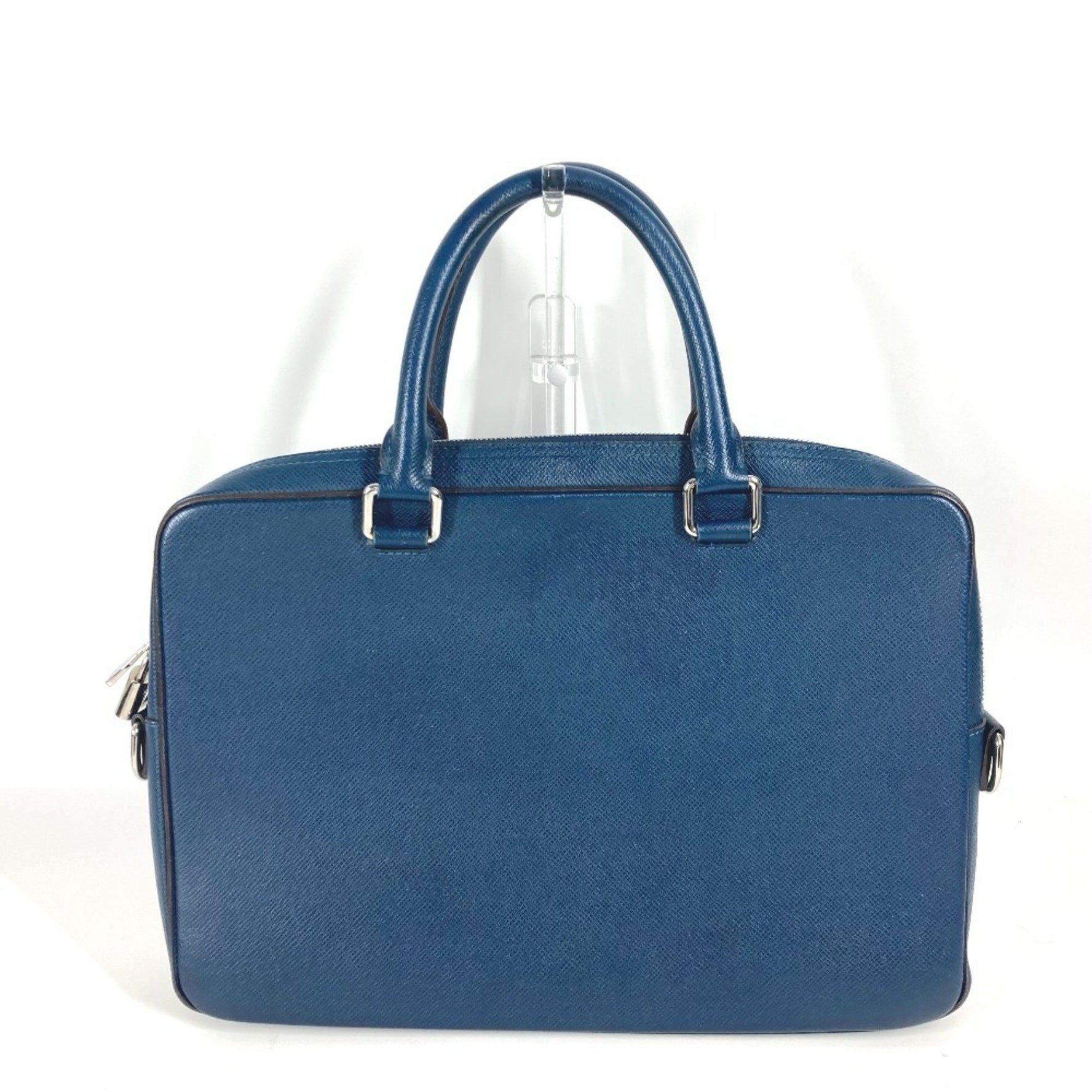 Louis Vuitton Taiga PDB Porte Document Business PM Handbag Bag Tote Briefcase Leather Men's Ocean Navy