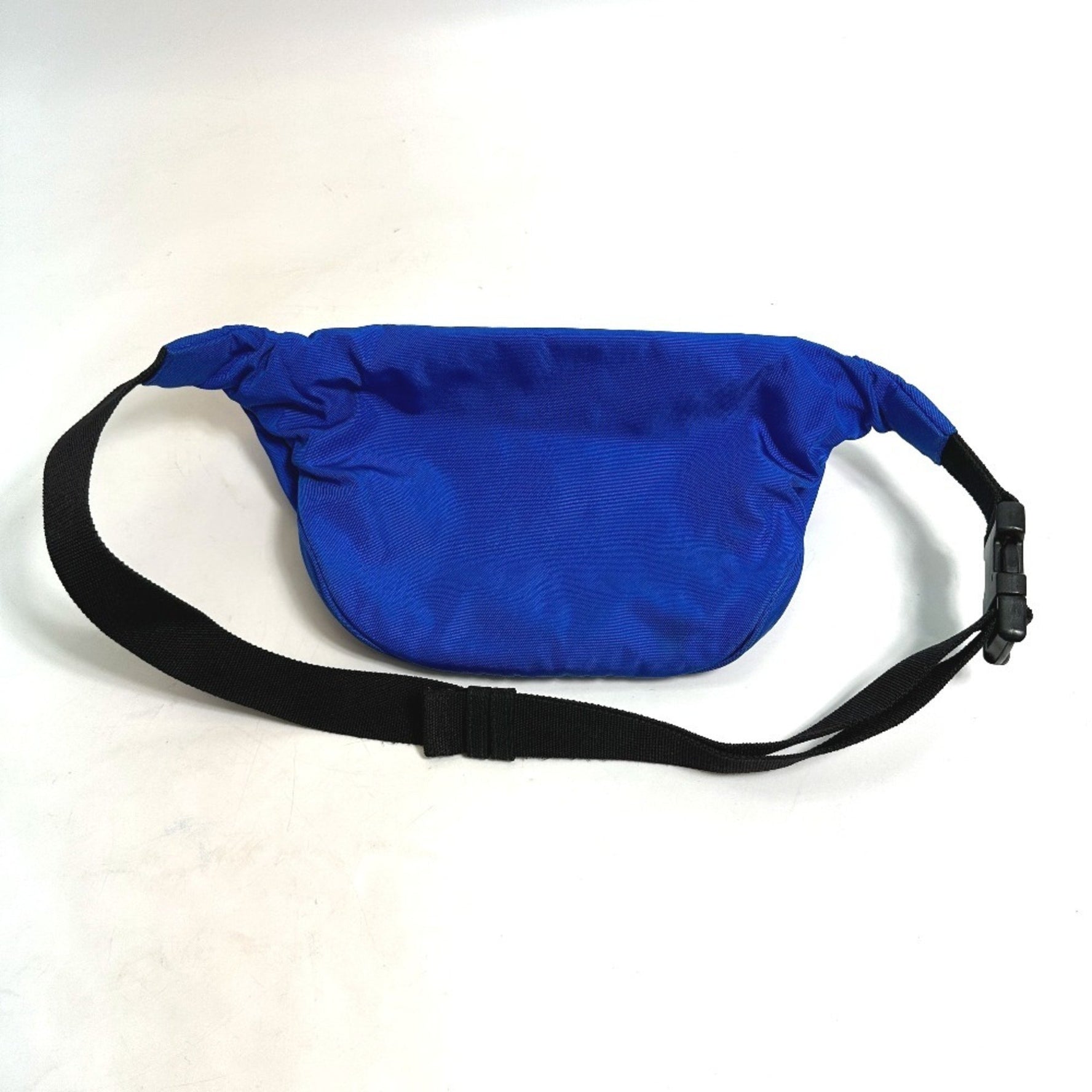 BALENCIAGA Explorer Waist Bag Shoulder Belt Body Nylon Men's Blue