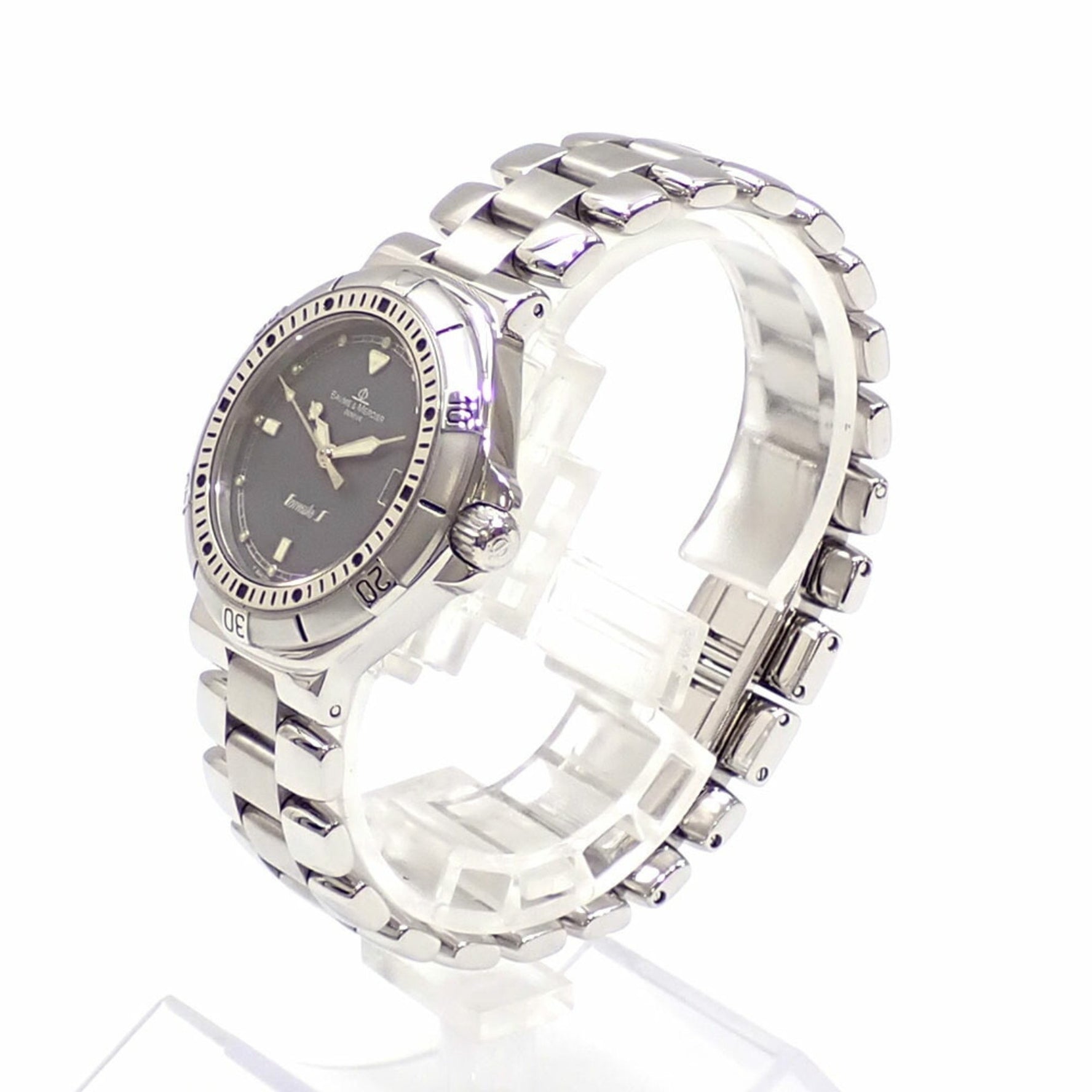 Baume & Mercier Formula S Quartz Watch, Stainless Steel, Battery-Powered