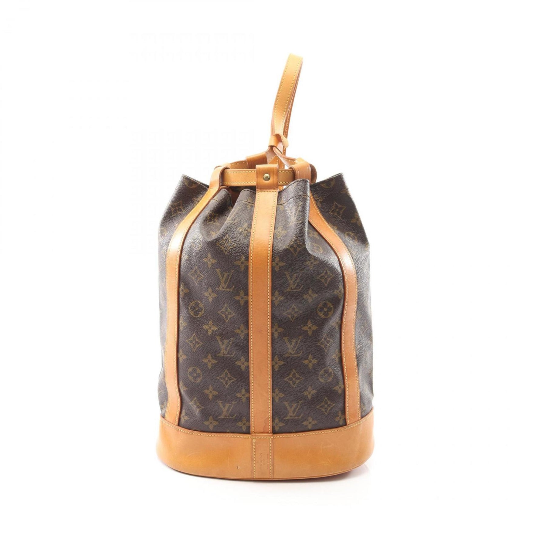 Louis Vuitton Randonne PM Shoulder Bag, PVC-Coated Canvas and Leather, Monogram, Brown