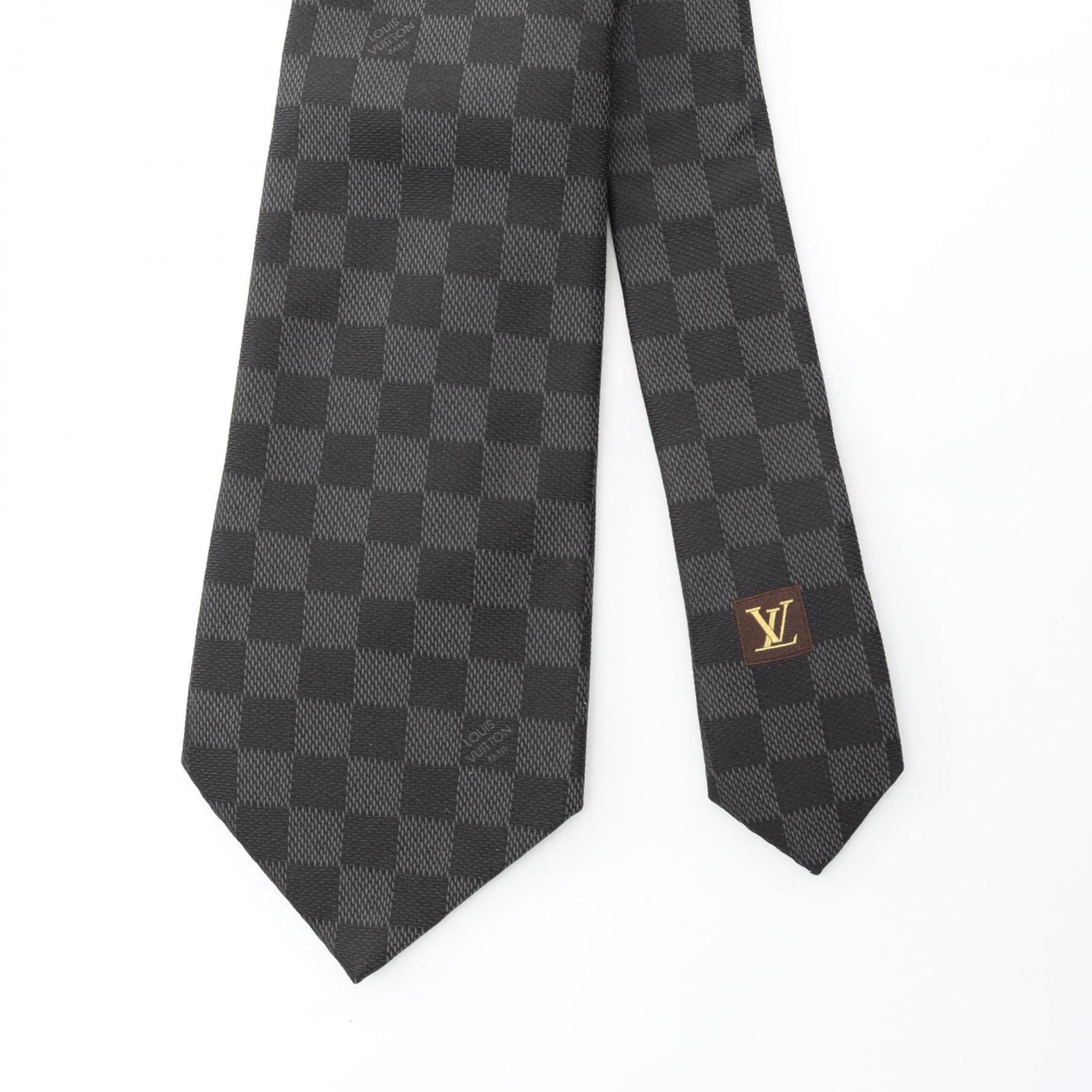 Louis Vuitton Cravate Damier Classic Tie, Silk