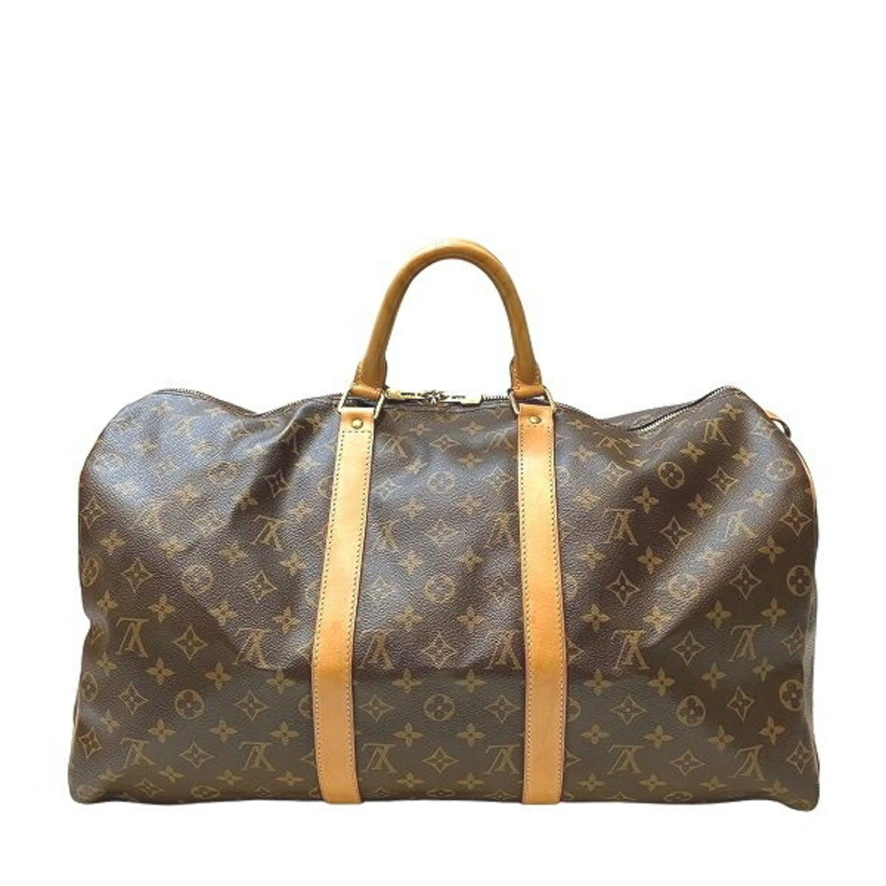Louis Vuitton Monogram Keepall 50 Bag Boston bag
