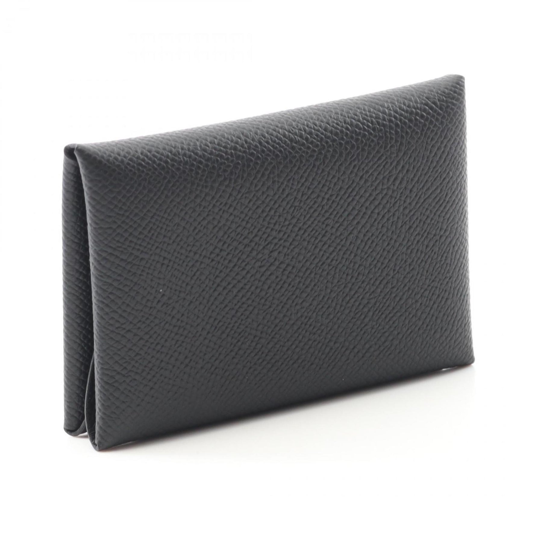 Hermes Hermès Calvi Duo Wallet/Coin Case Leather Wallet Epsom