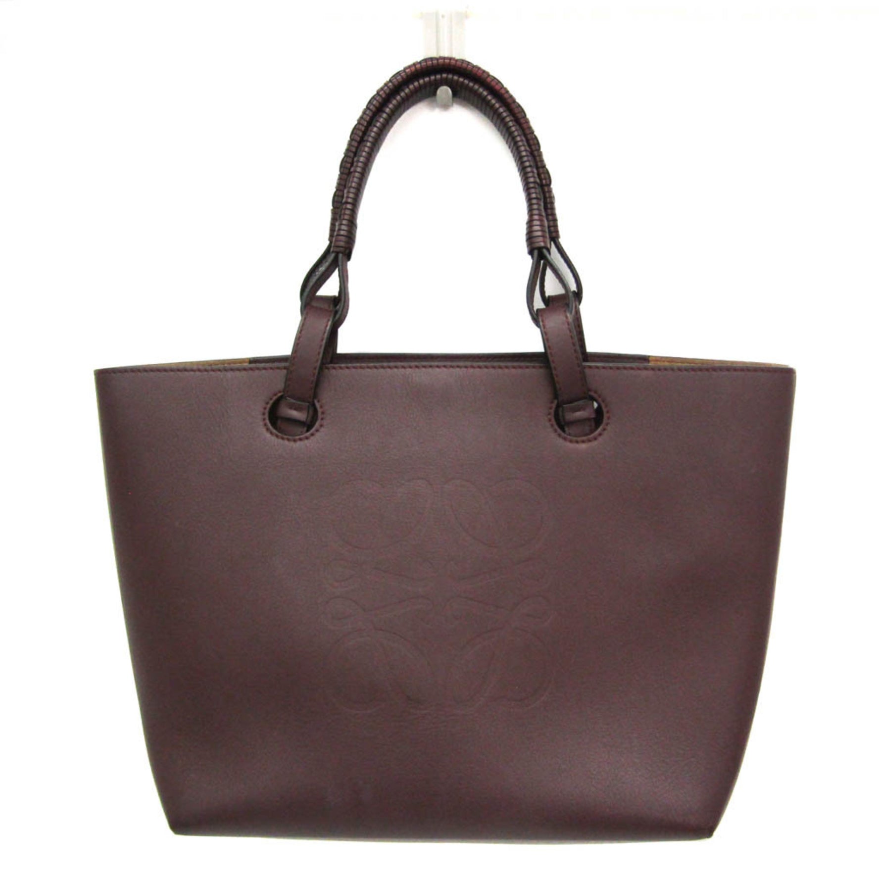 Loewe Anagram Leather Handbag,Tote Bag